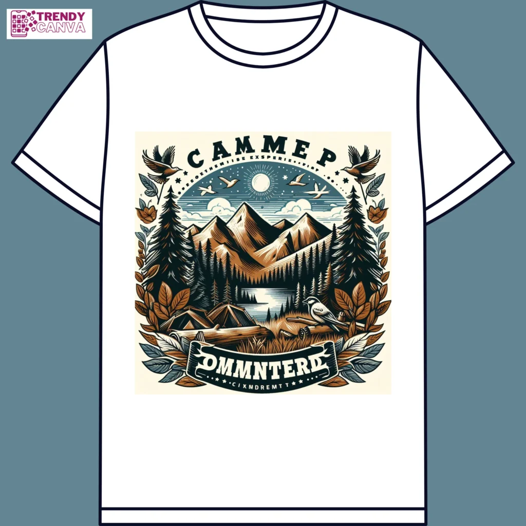 Summer Camp T-Shirt Designs