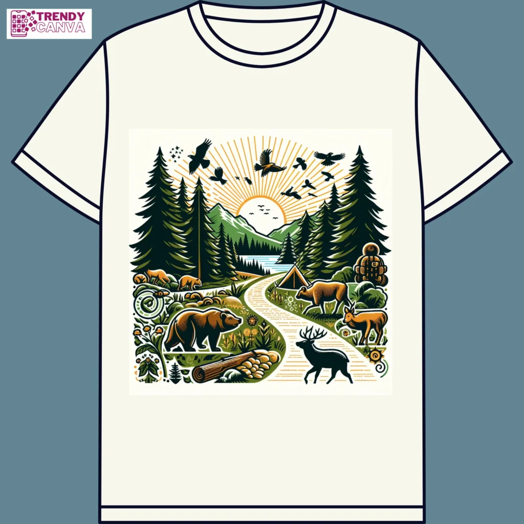 Summer Camp T-Shirt Designs