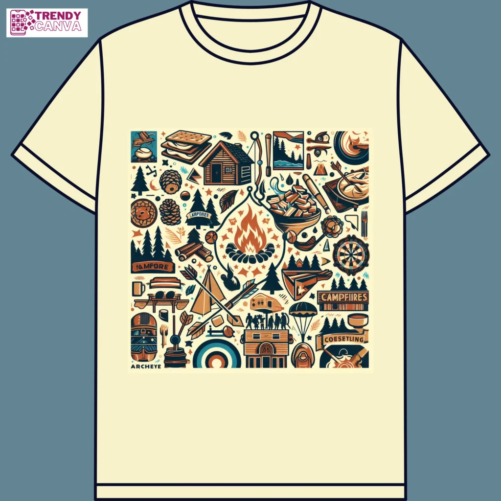 Summer Camp T-Shirt Designs