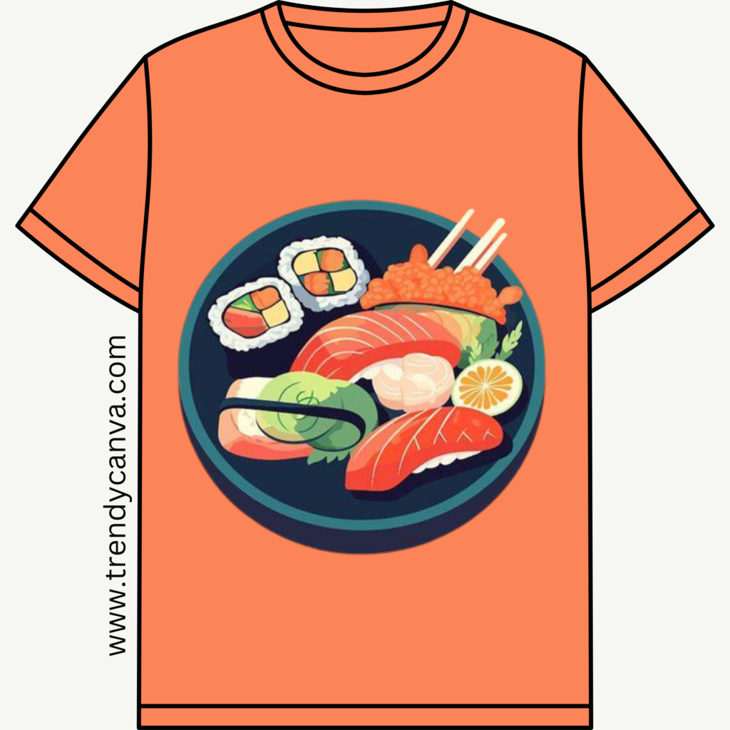 Sushi Delight T-Shirt Designs