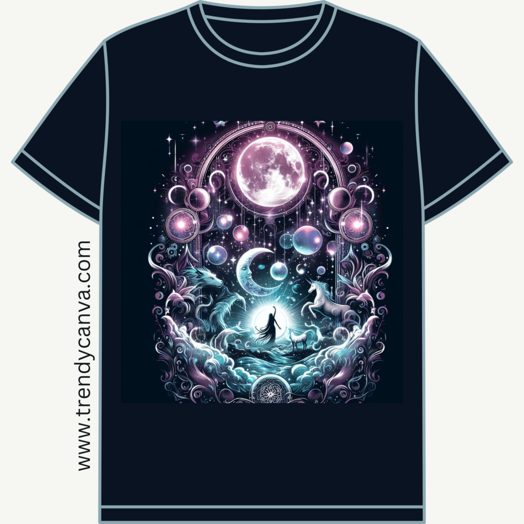 Celestial Dreams T-Shirt Designs