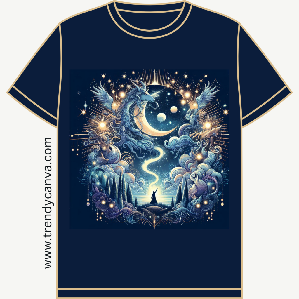 Celestial Dreams T-Shirt Designs