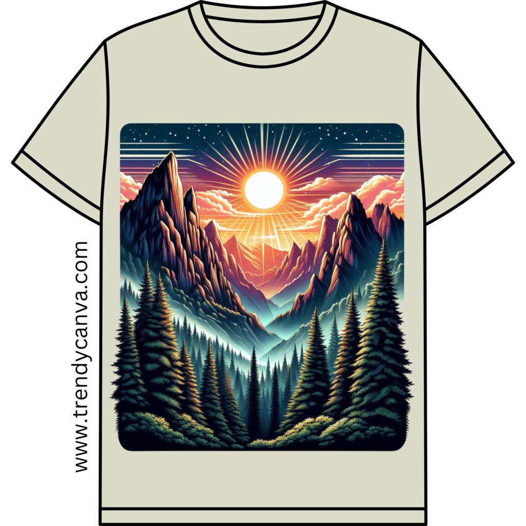 Mountain Adventure T-Shirt Designs