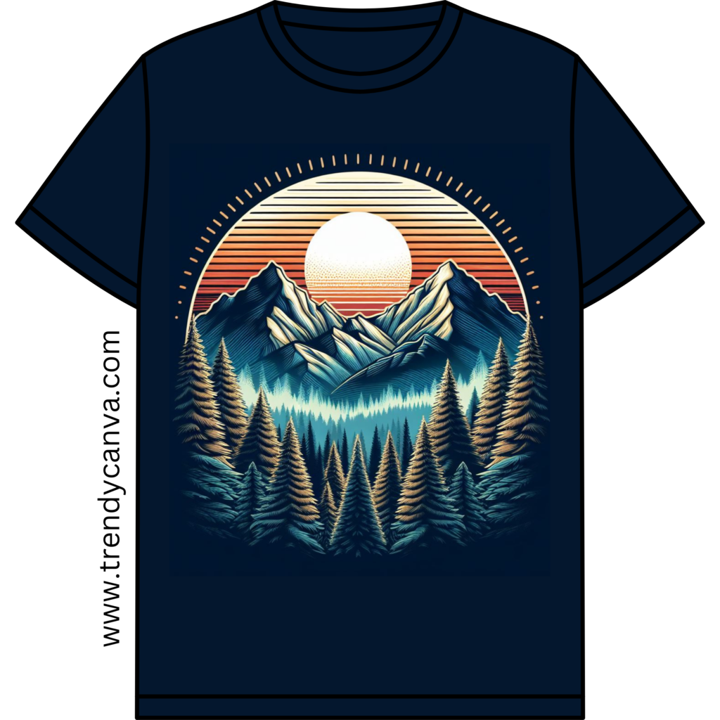 Mountain Adventure T-Shirt Designs