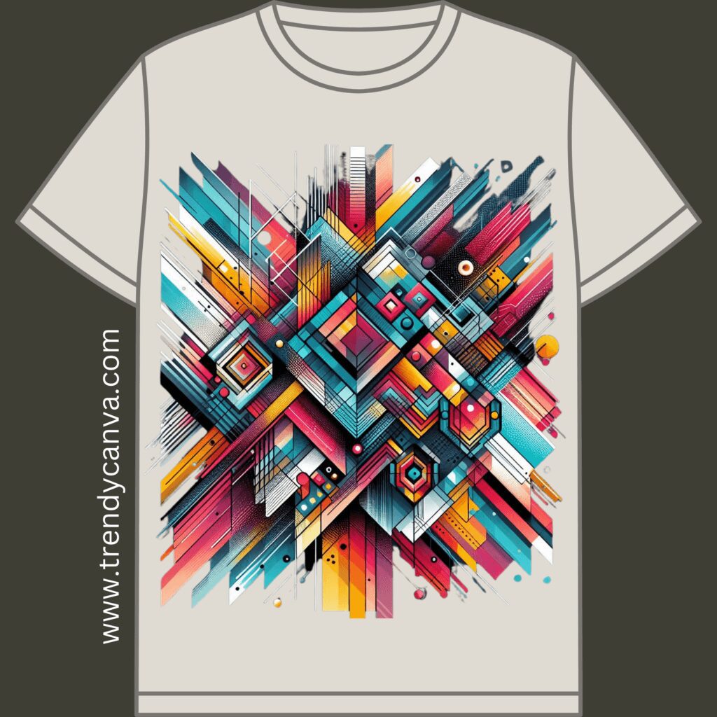 Abstract Geometric T-Shirt Designs