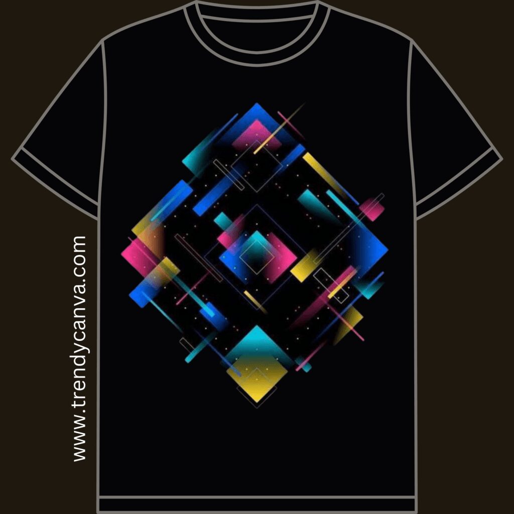 Abstract Geometric T-Shirt Designs