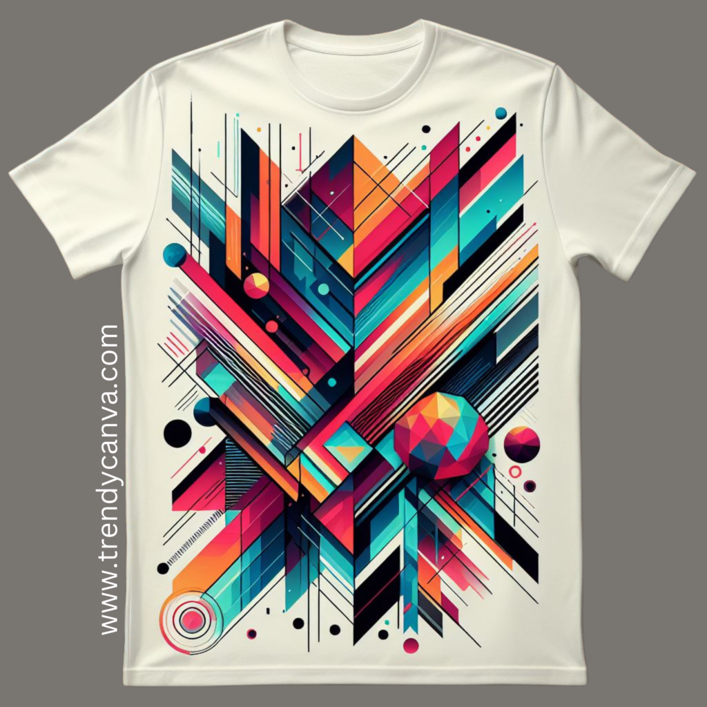 Abstract Geometric T-Shirt Designs