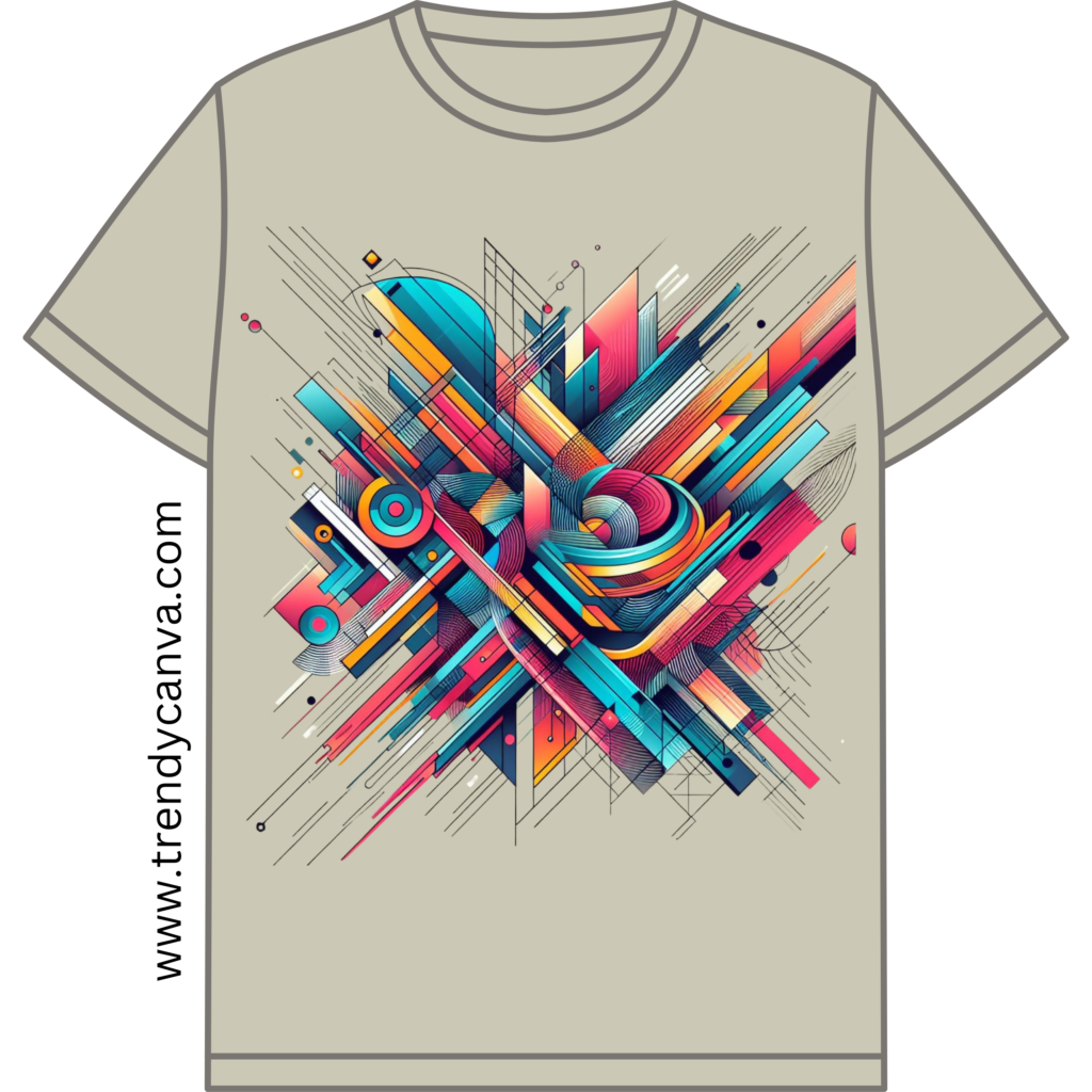 Abstract Geometric T-Shirt Designs