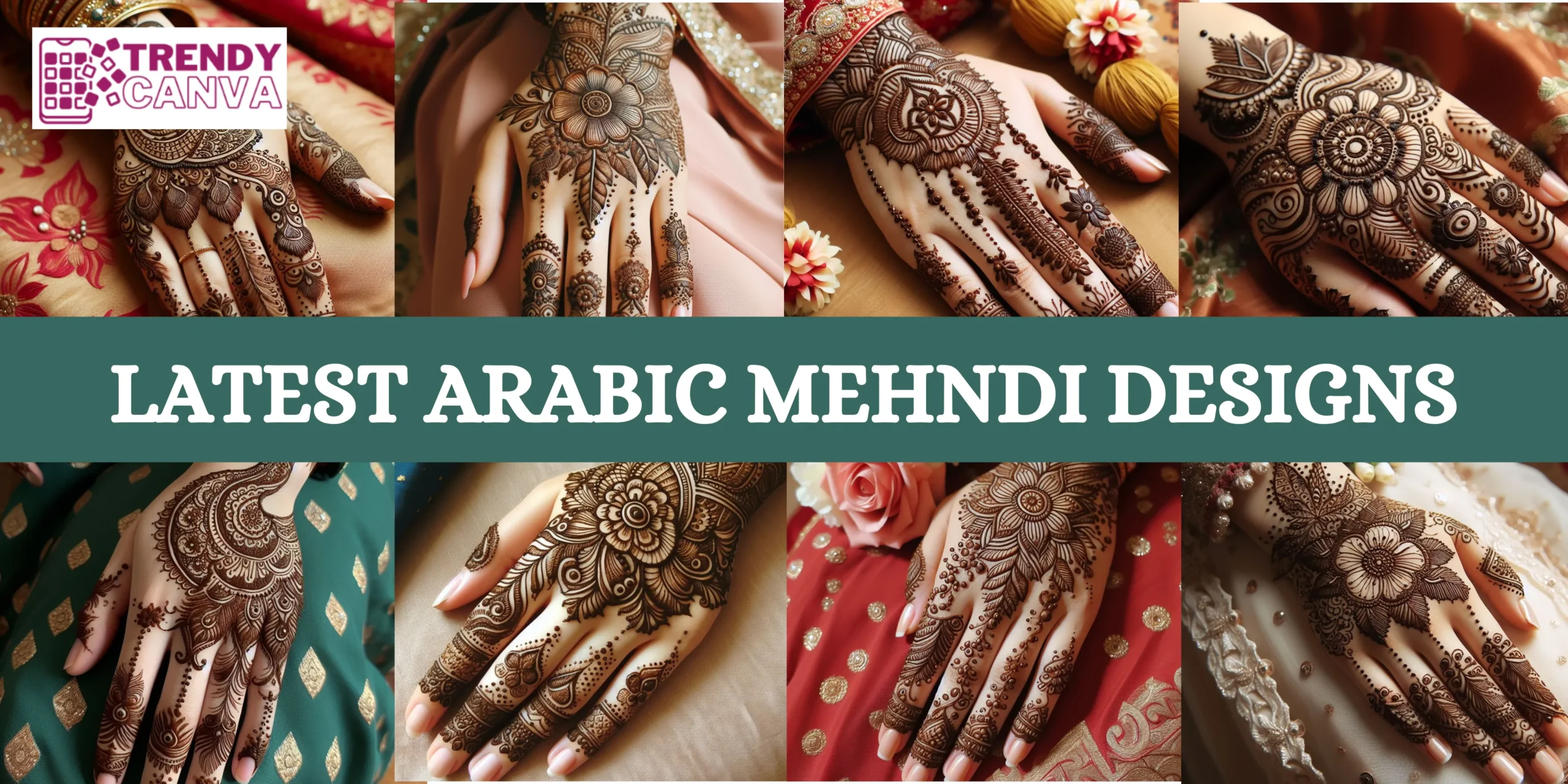 Best Easy Arabic Mehndi Designs (2024)