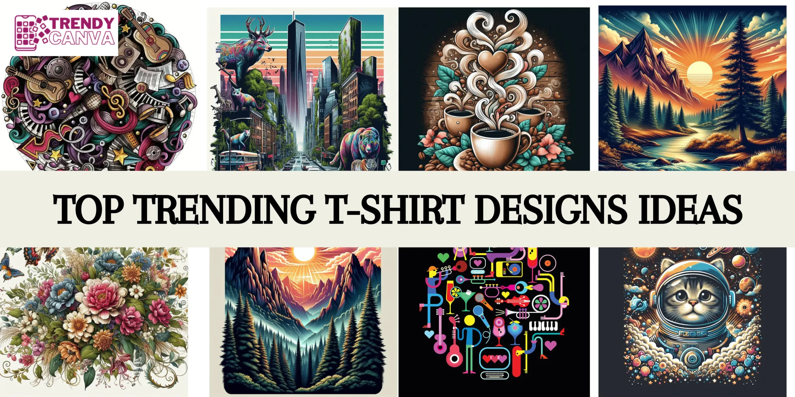 40+ Top Trending T-Shirt Designs (2024)