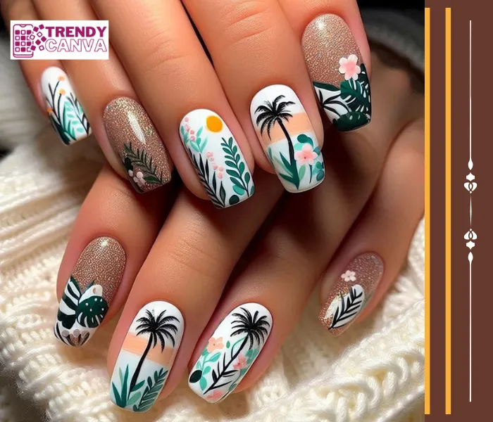 Jungle Vibes Nail Designs