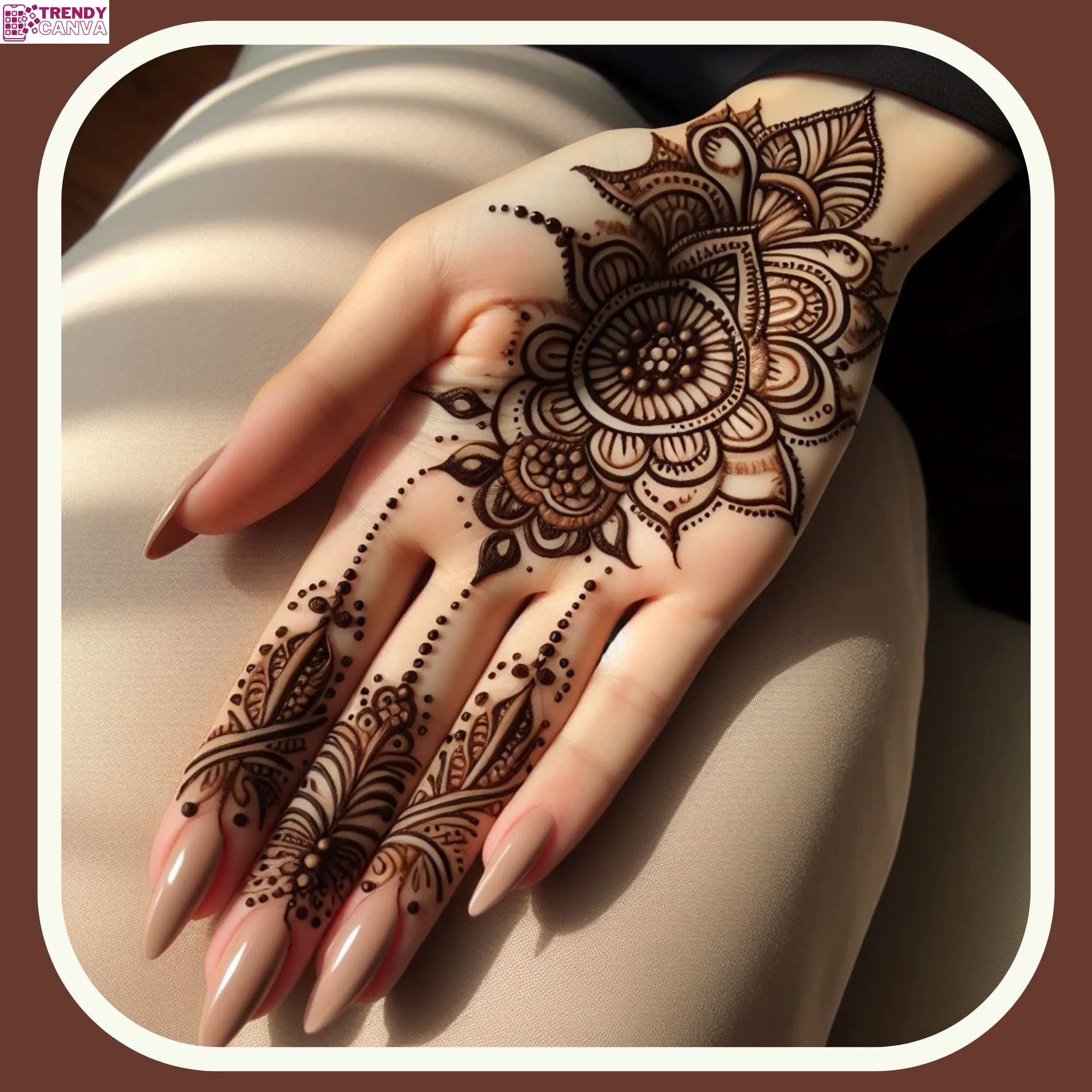 Modern Oasis Ambiance Mehndi Designs