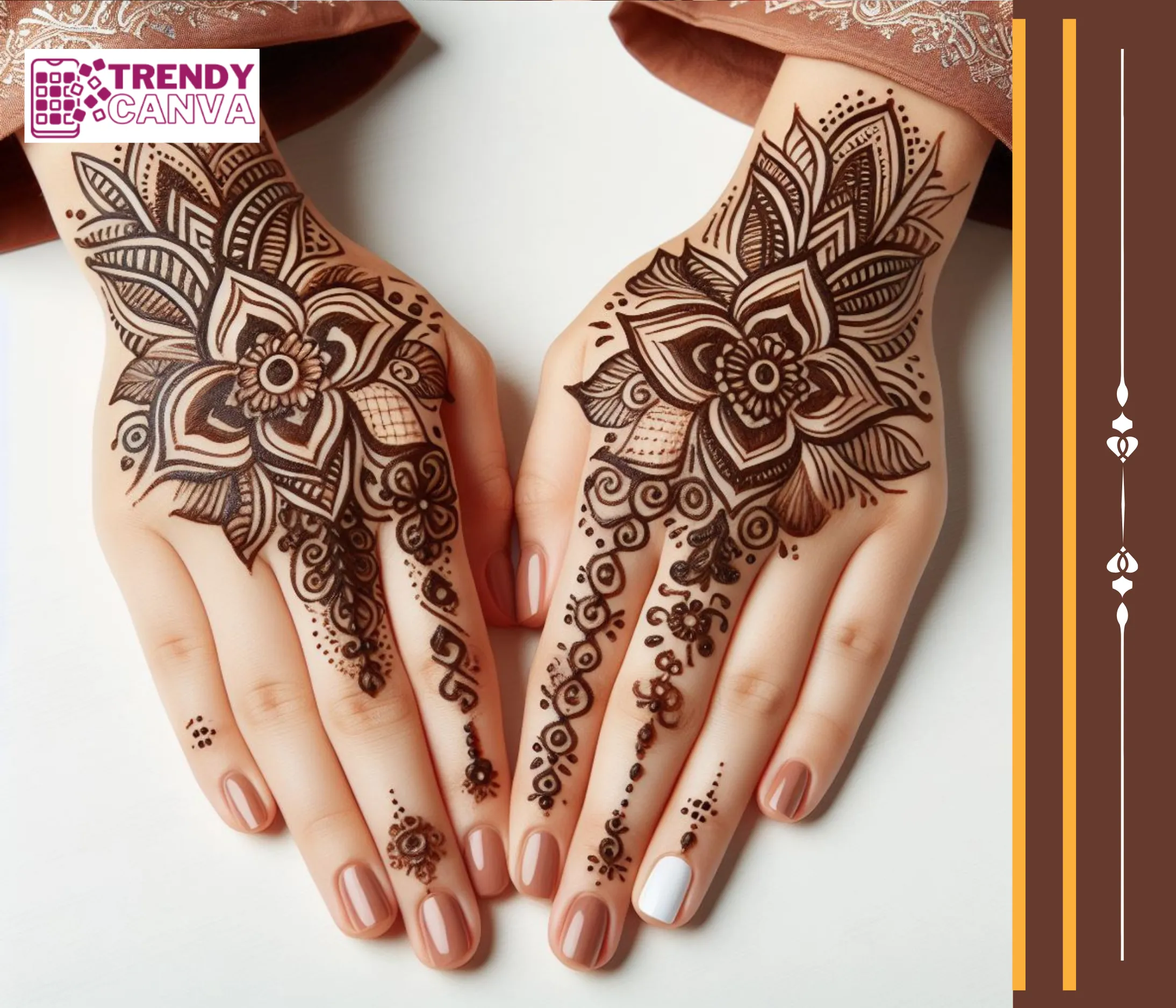 Paisley Mehndi Designs