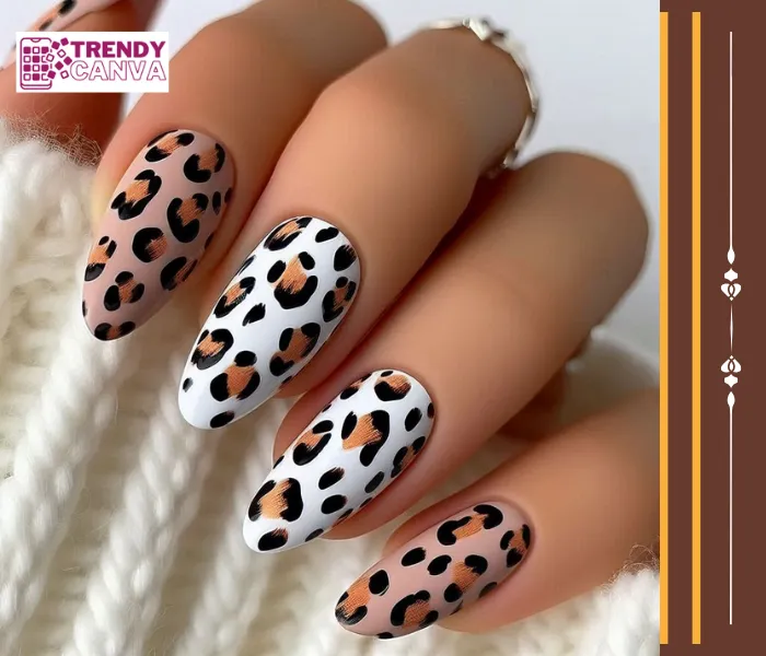 Majestic Cheetah Spots Nail Designs