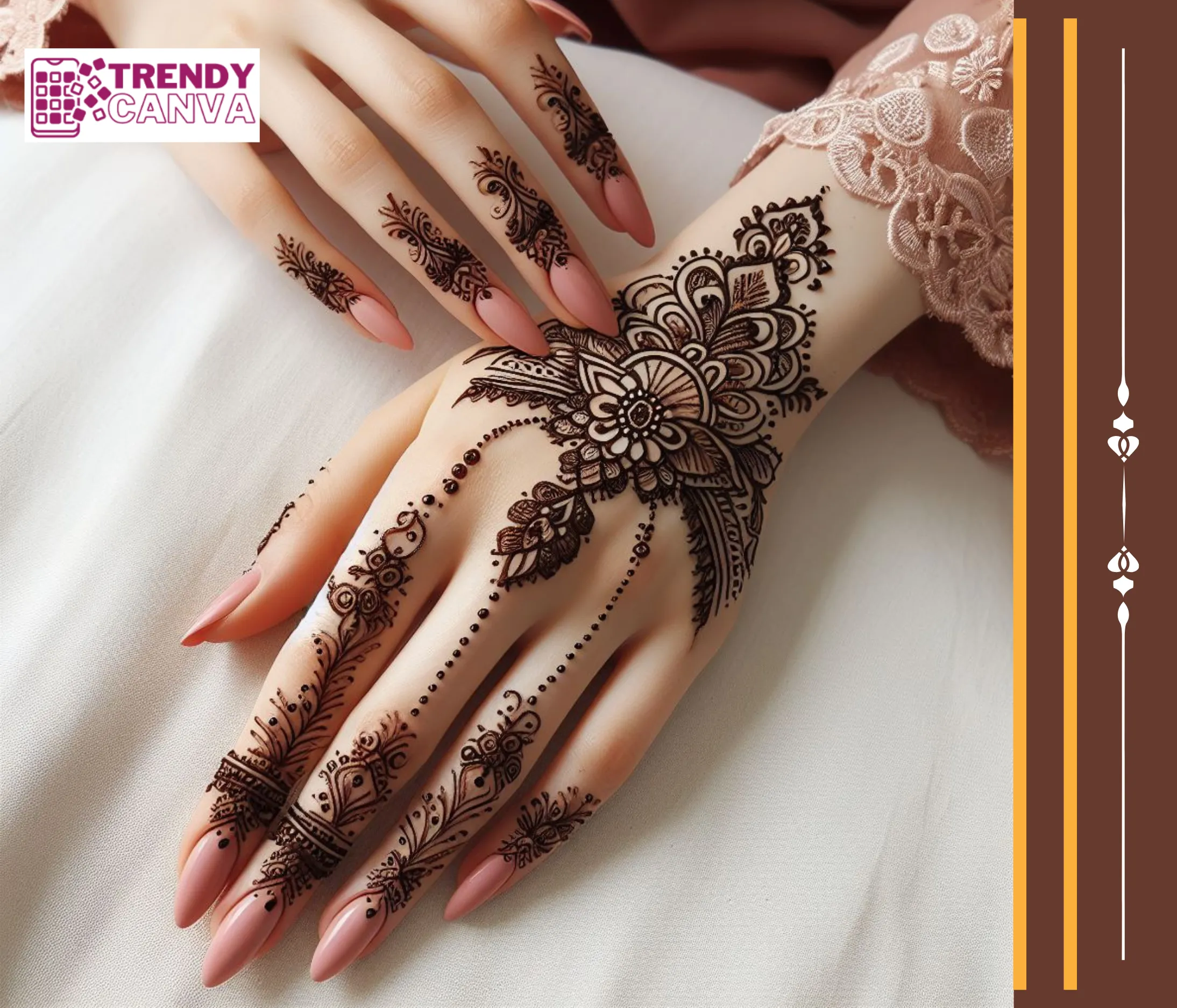 Henna Lace Mehndi Designs