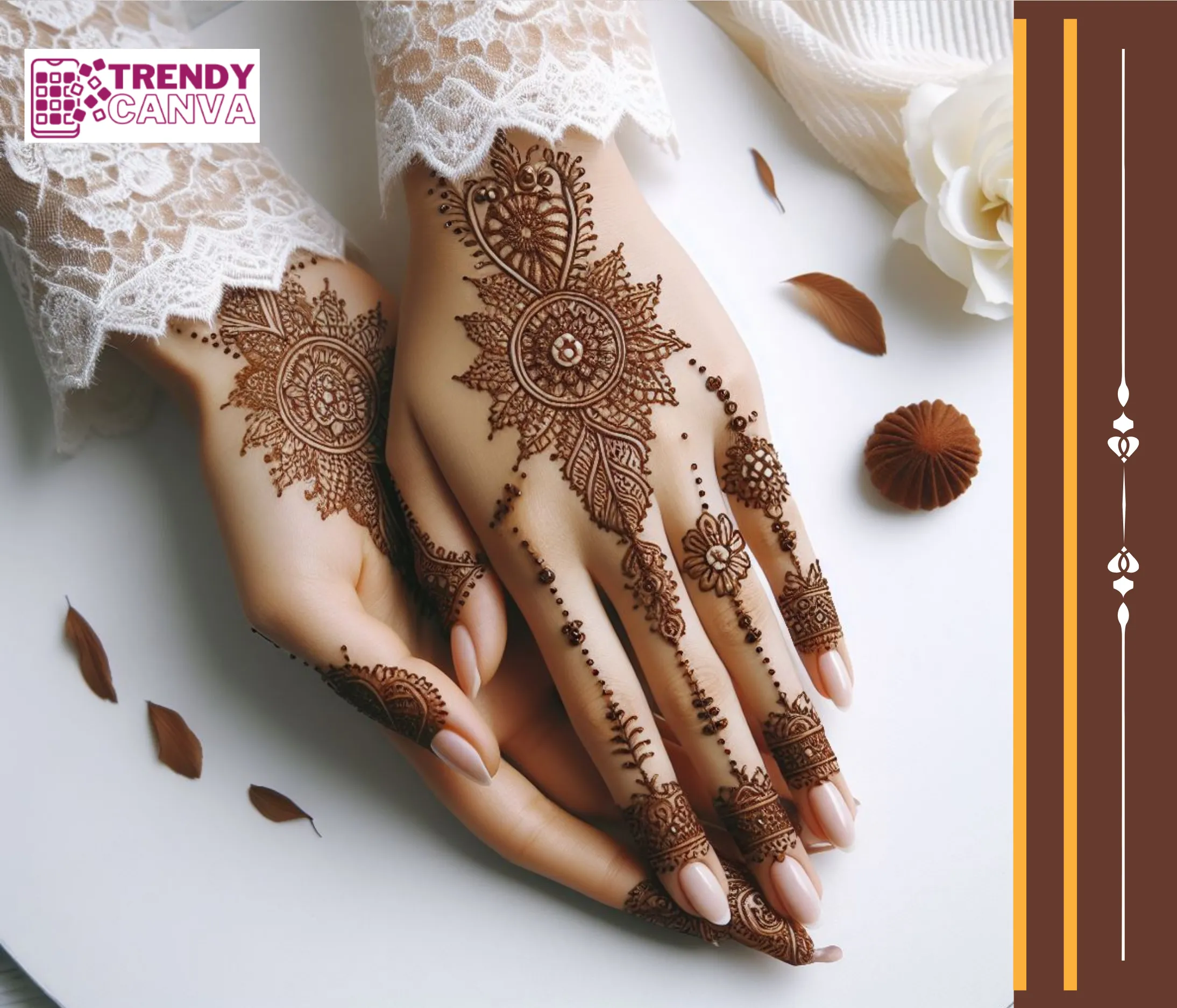 Henna Lace Mehndi Designs