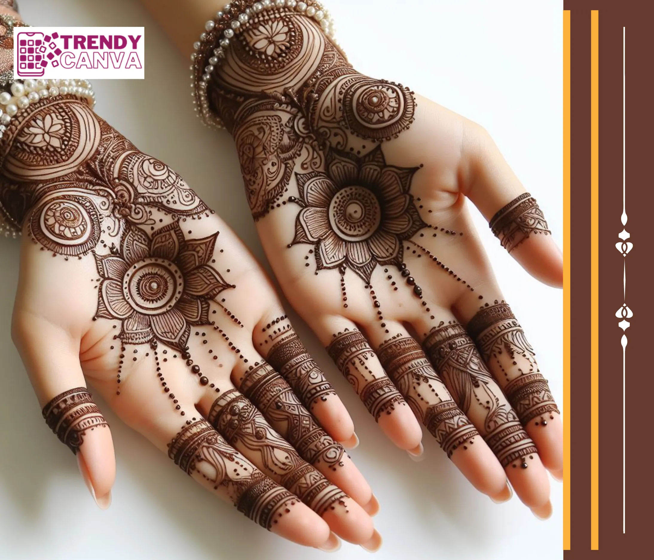 Double Dope Mehndi Designs