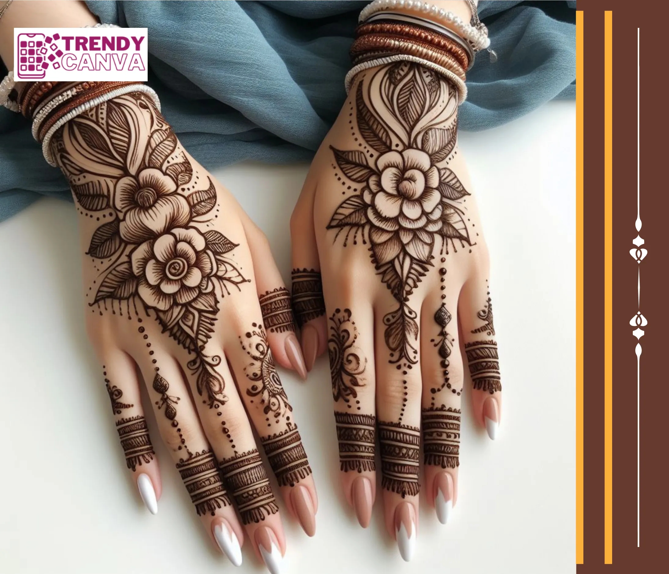 Double Dope Mehndi Designs