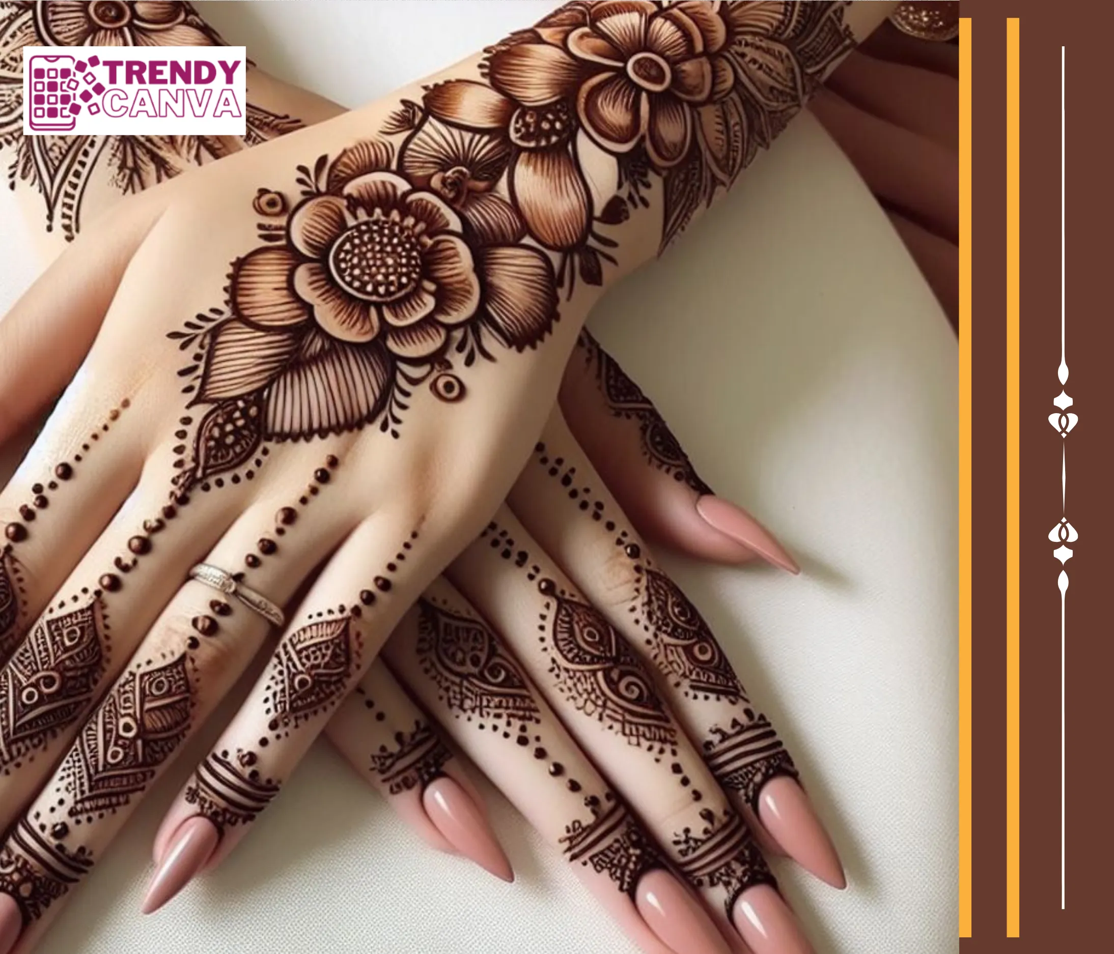 Double Dope Mehndi Designs