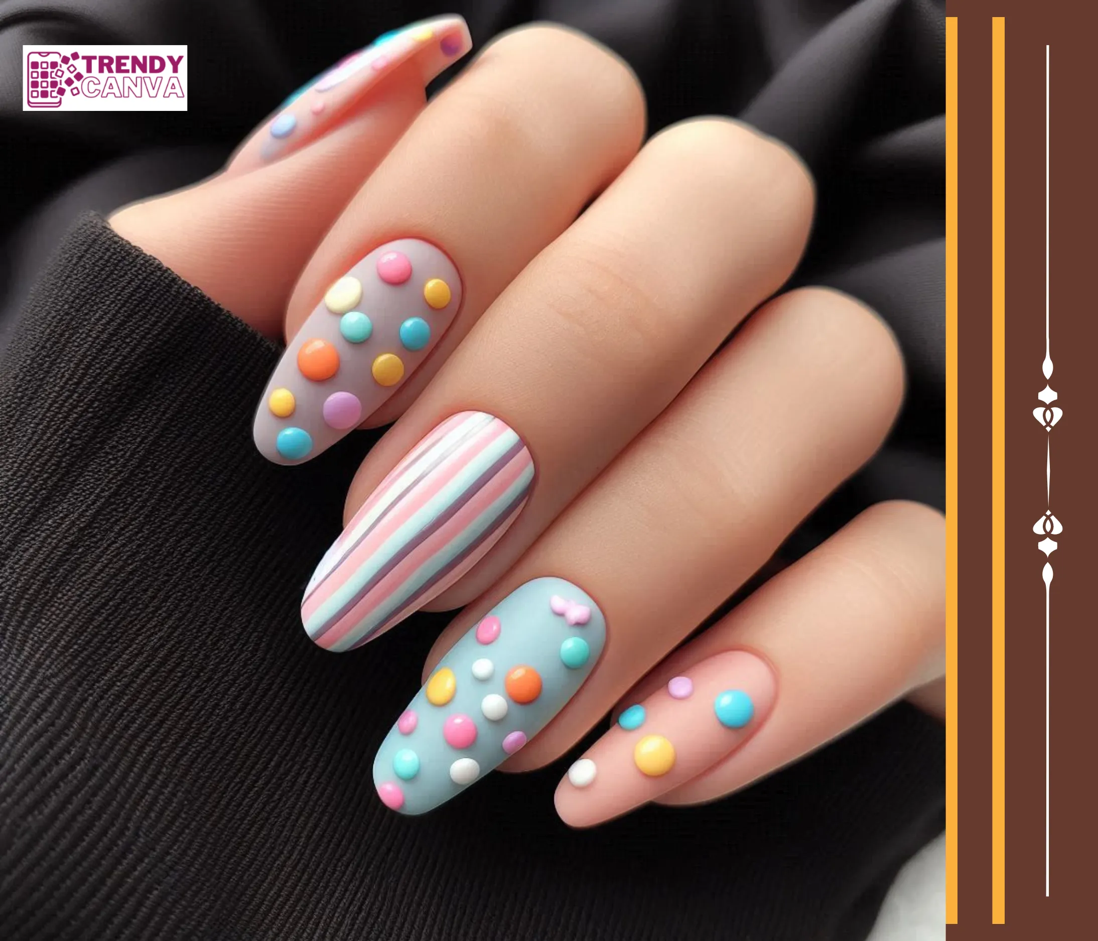 Playful Pastels Nails