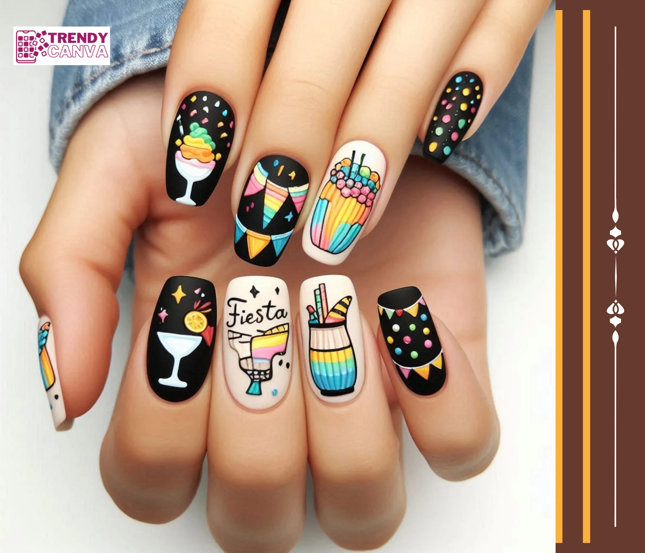 Fiesta Fun Fiesta Nails