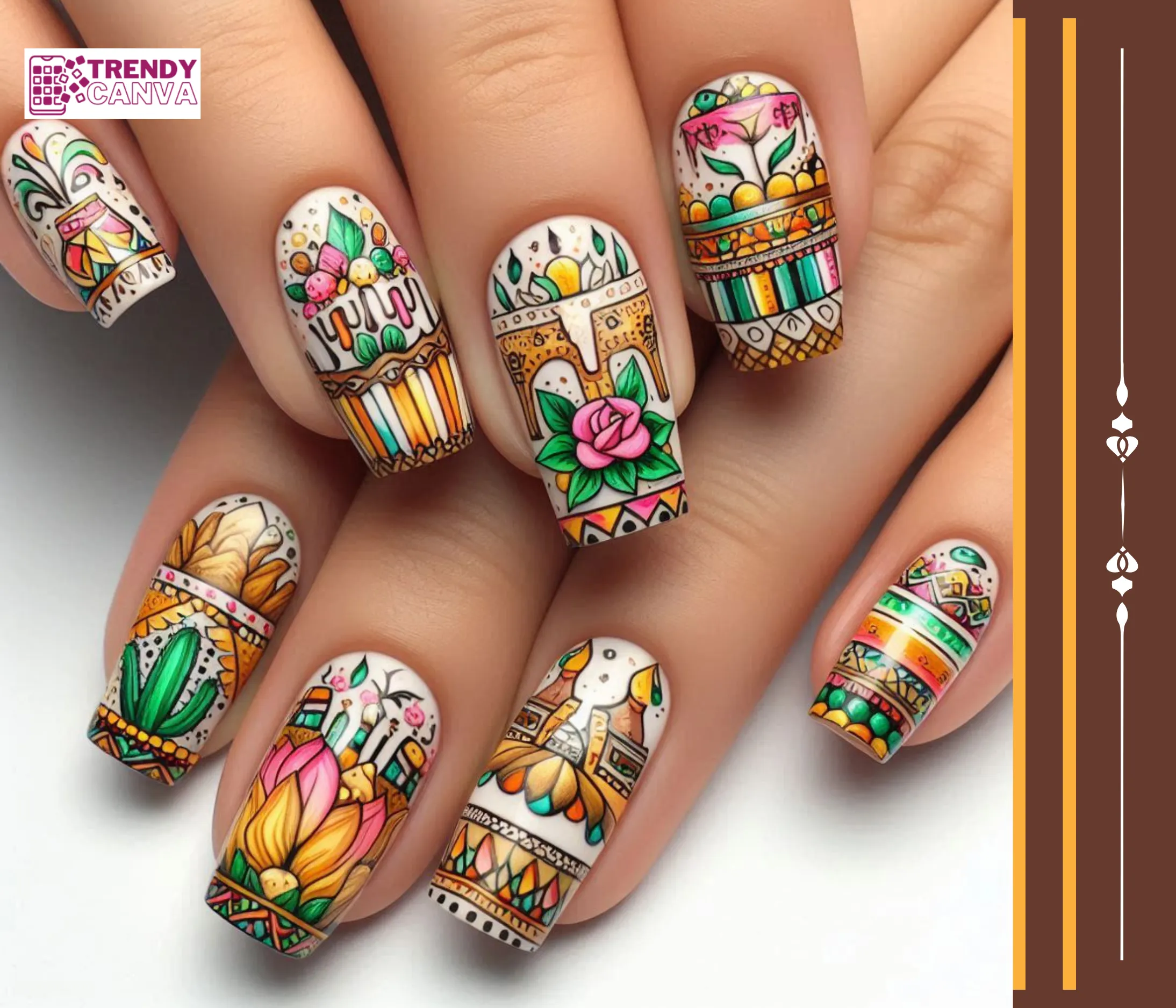 Fiesta Fun Fiesta Nails