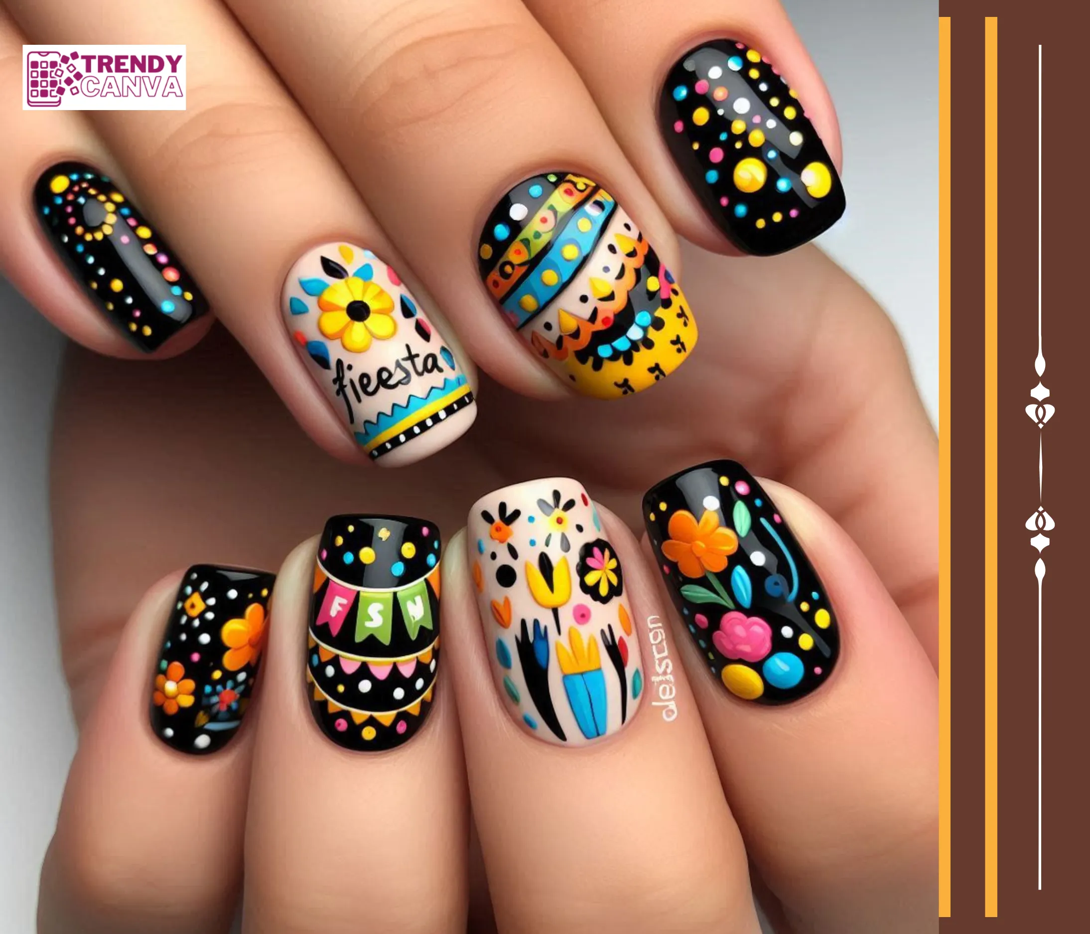 Fiesta Fun Fiesta Nails