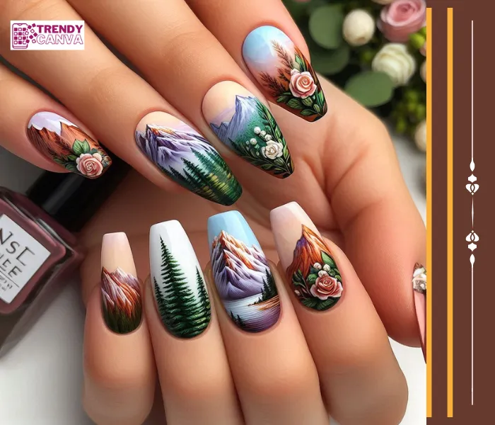 Mountain Majesty Nail Designs