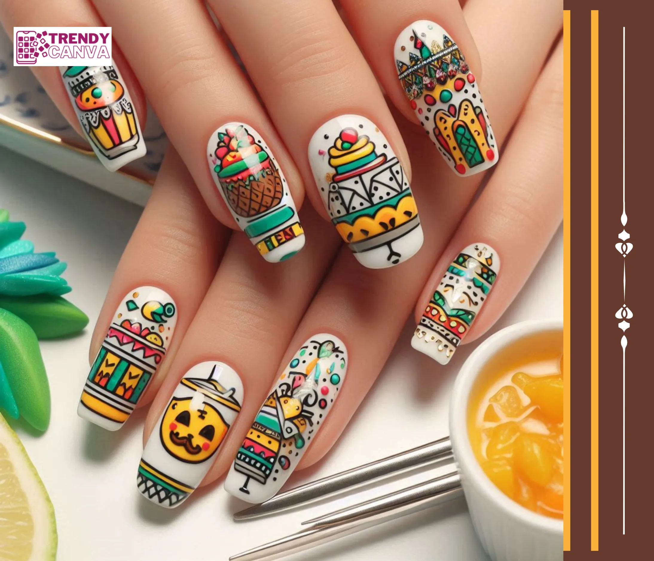 Fiesta Fun Fiesta Nails