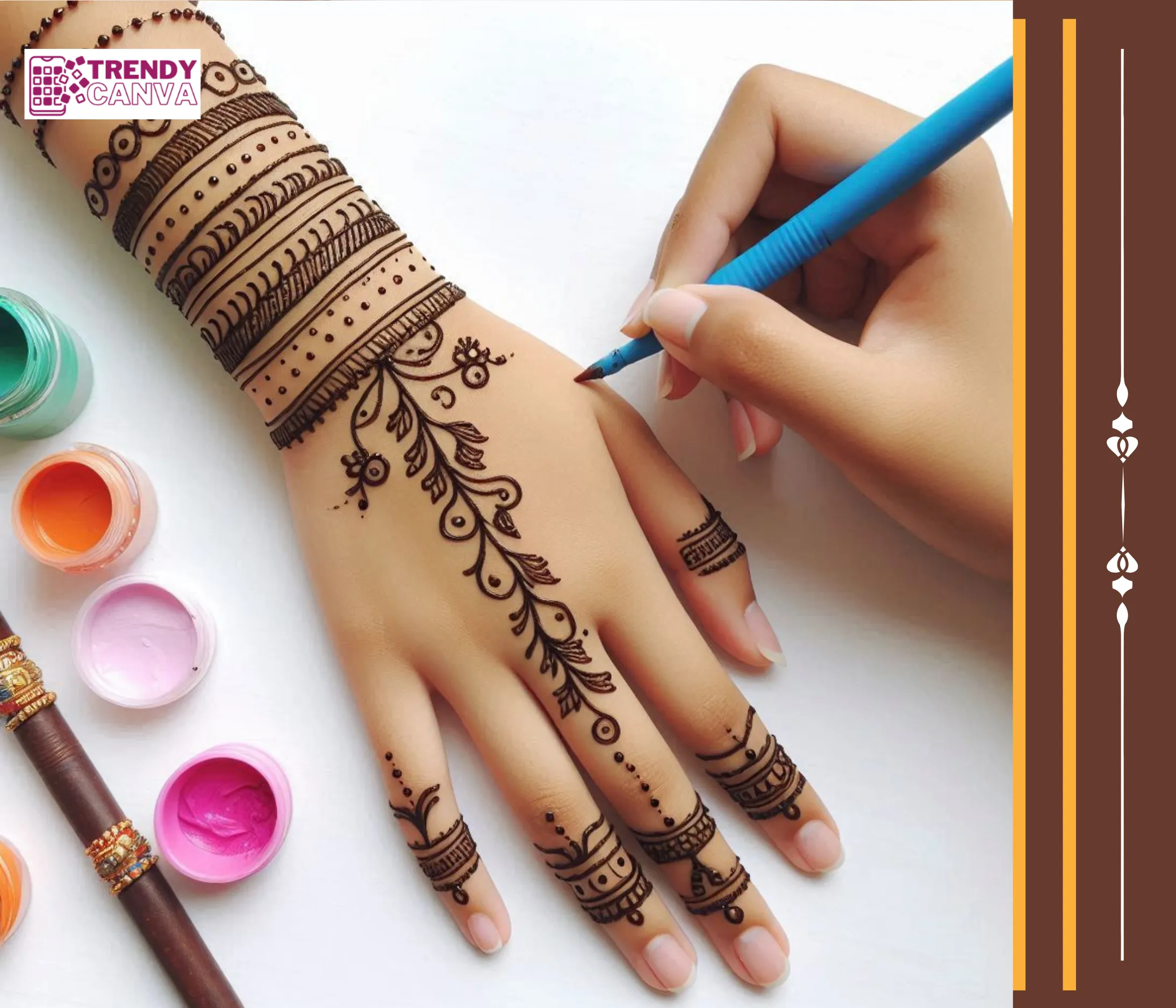 Bangle Beauty Mehndi Designs