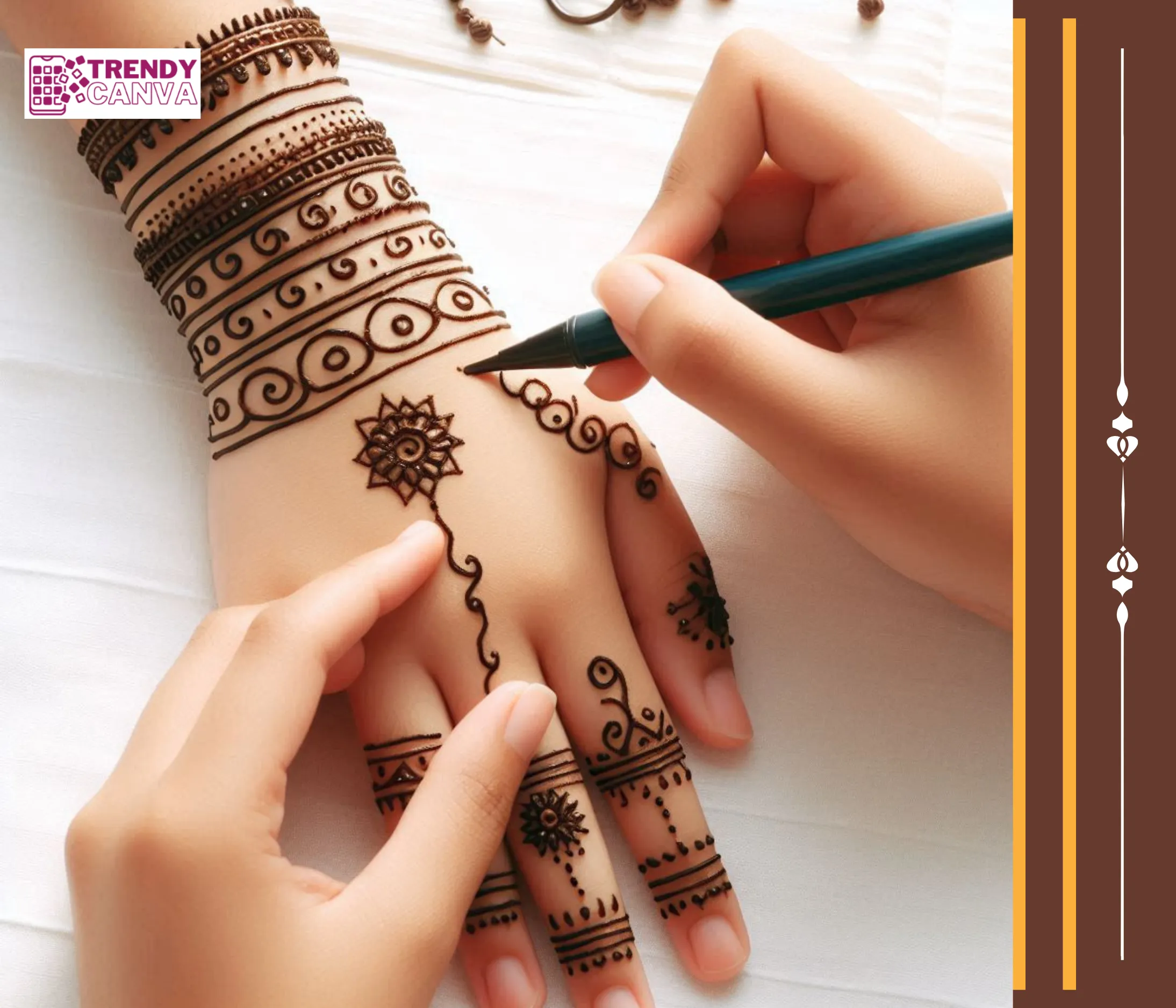 Bangle Beauty Mehndi Designs