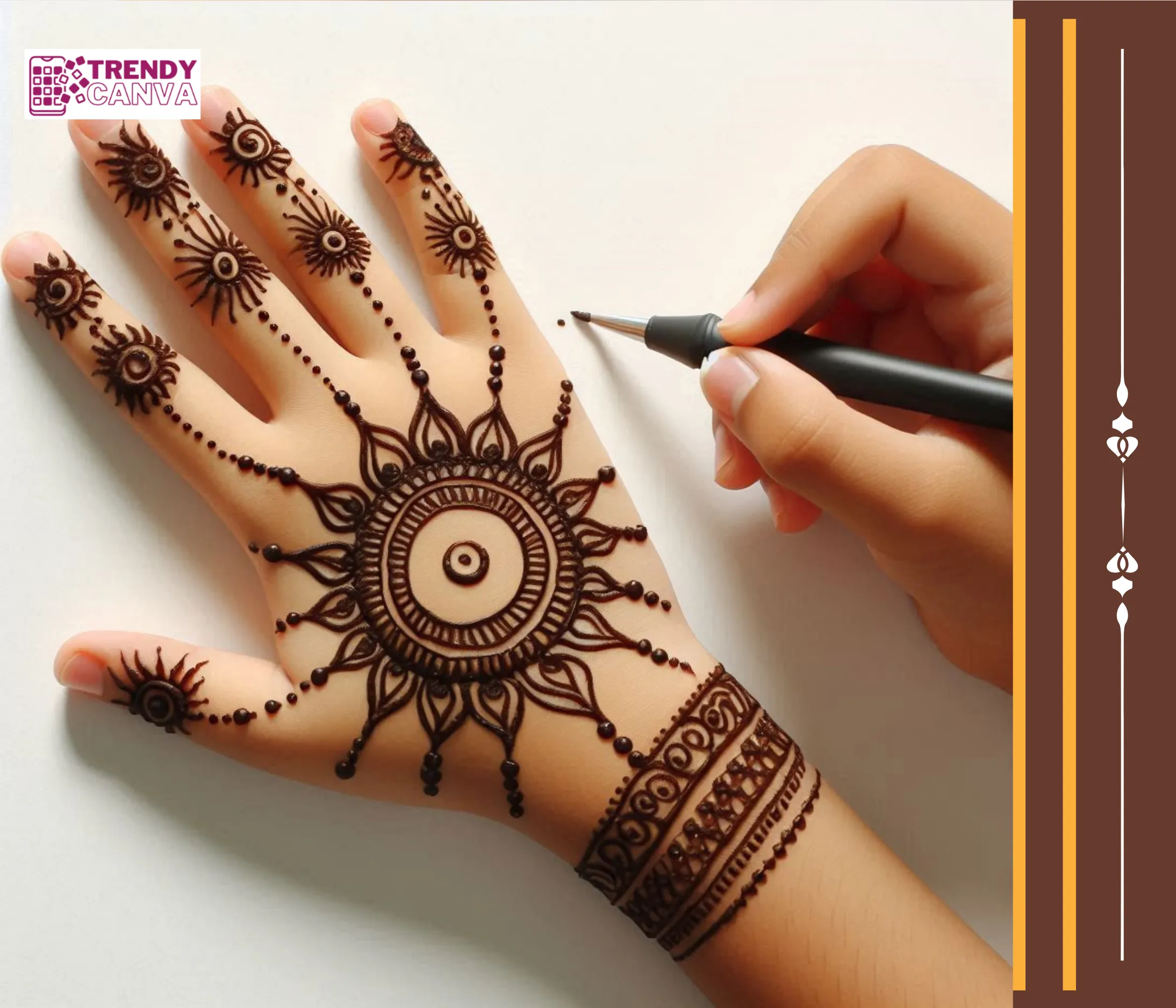 Sunshine Smiles Mehndi Designs