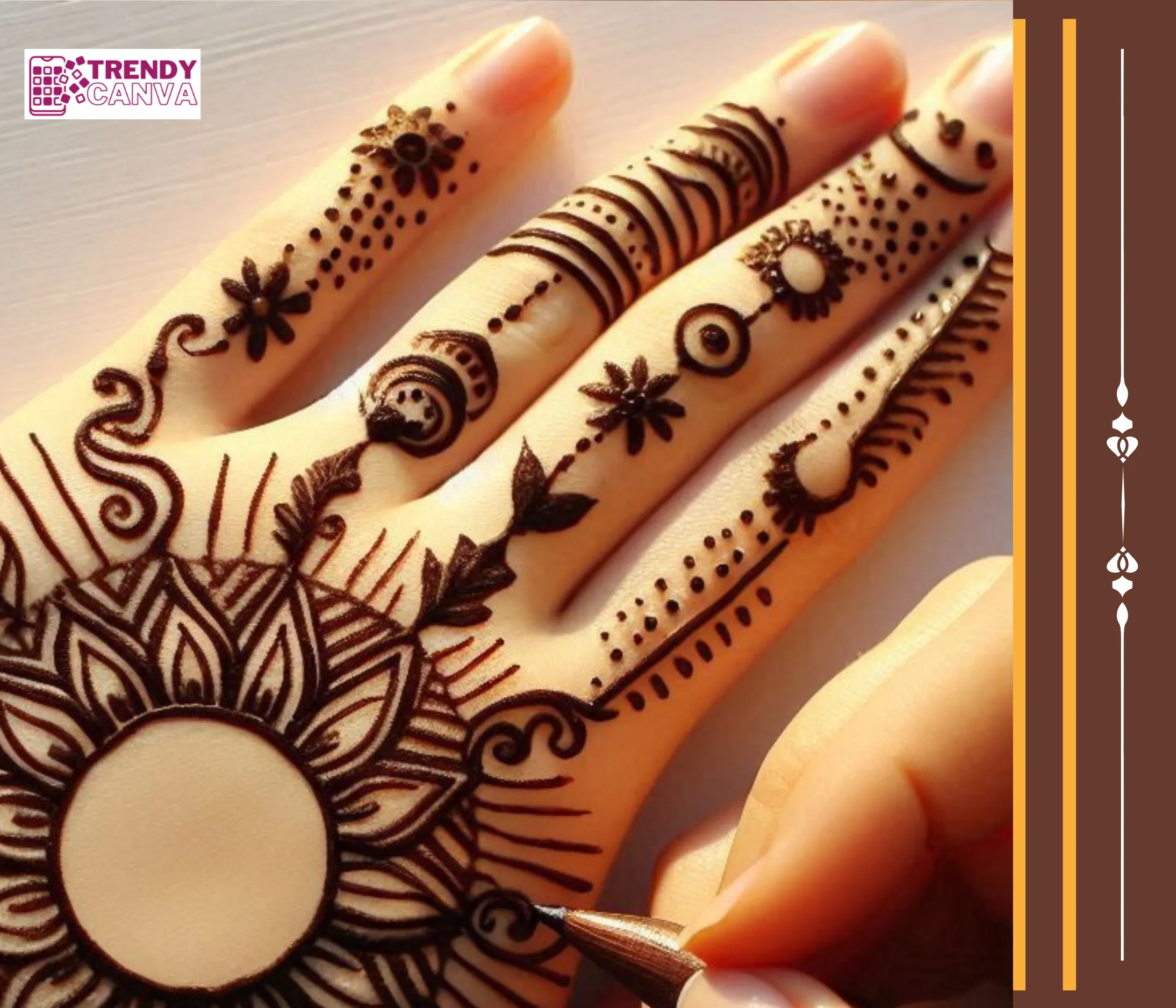 Sunshine Smiles Mehndi Designs