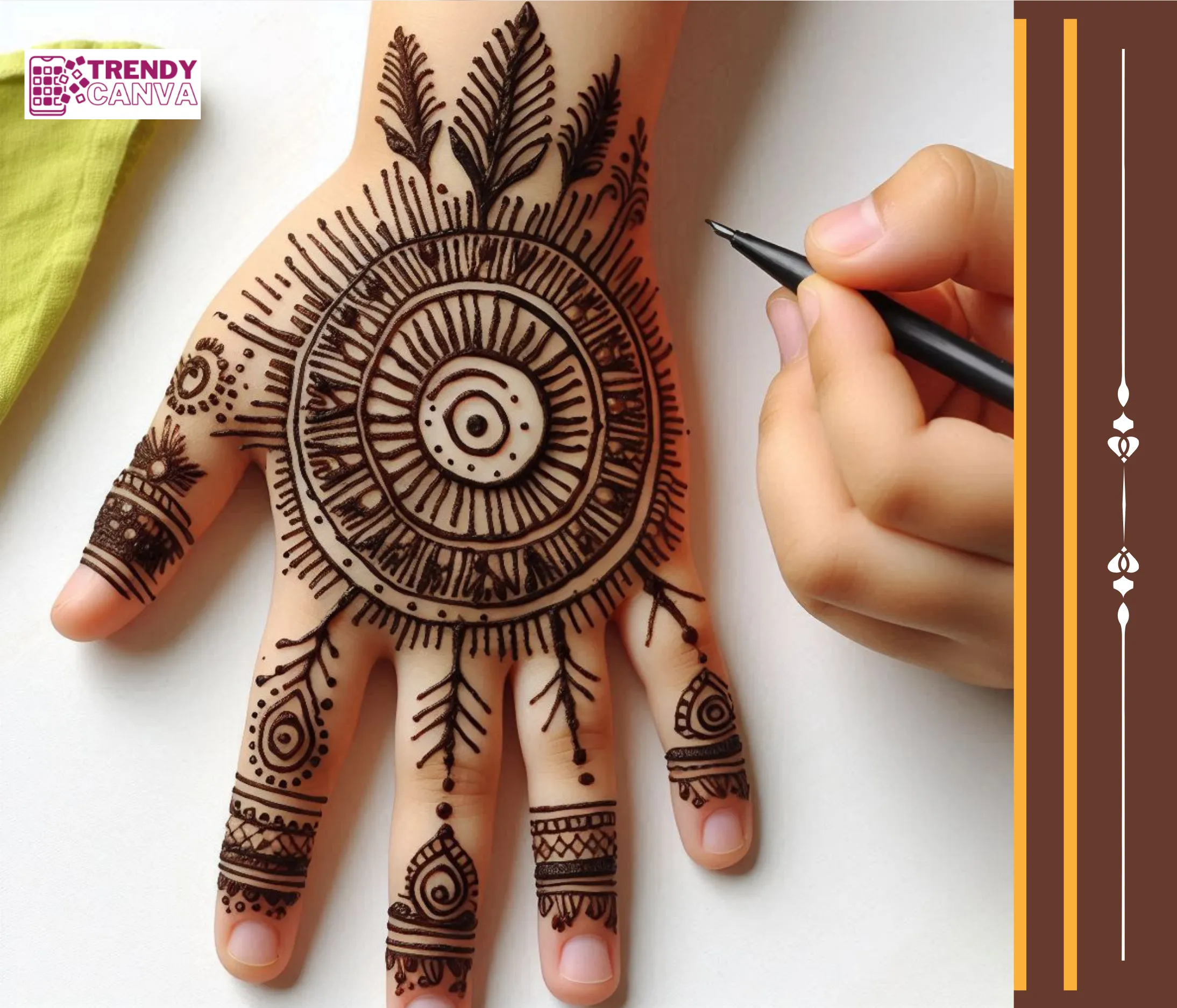 Sunshine Smiles Mehndi Designs