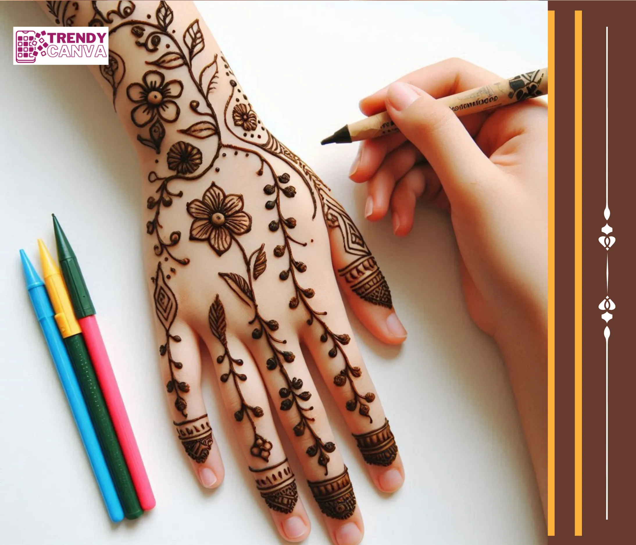 Henna Vines Mehndi Designs