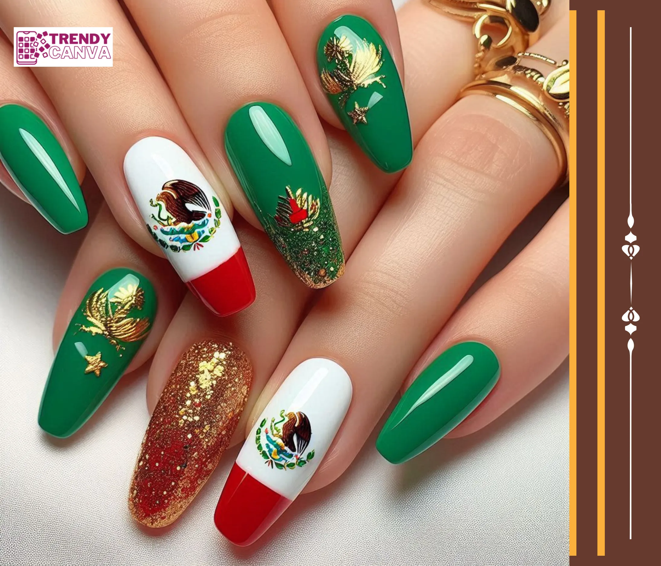 Viva La Mexico Masterpiece Nails