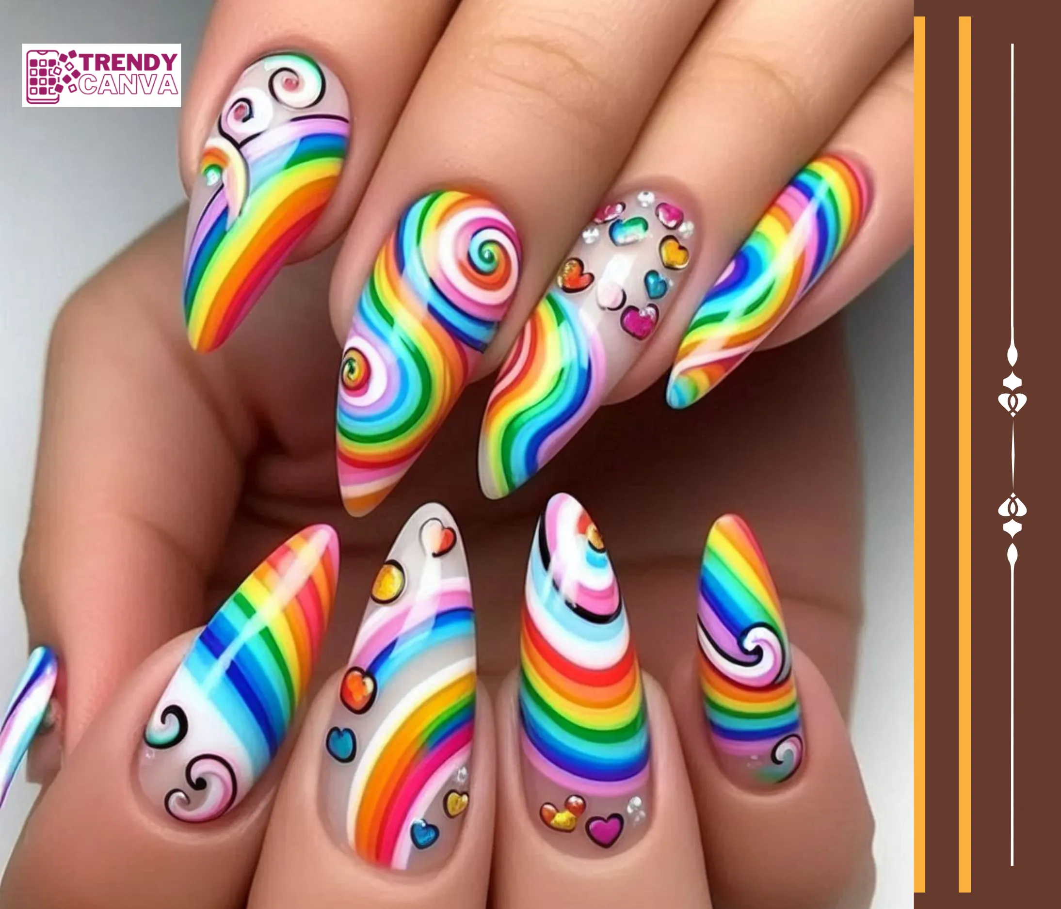 Rainbow Swirls Unleash the Vibrant Energy of Summer