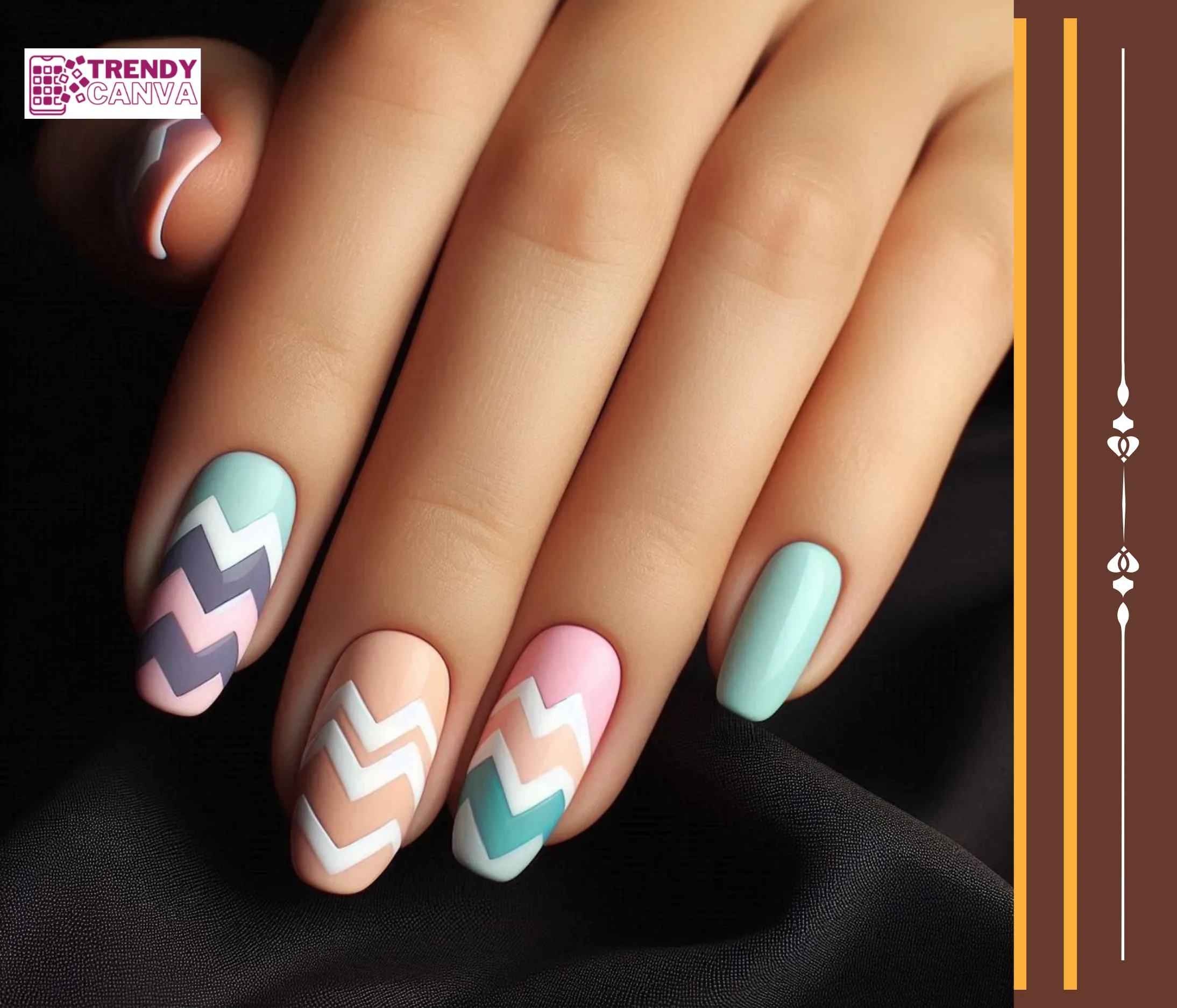 Chevron Chic Nails