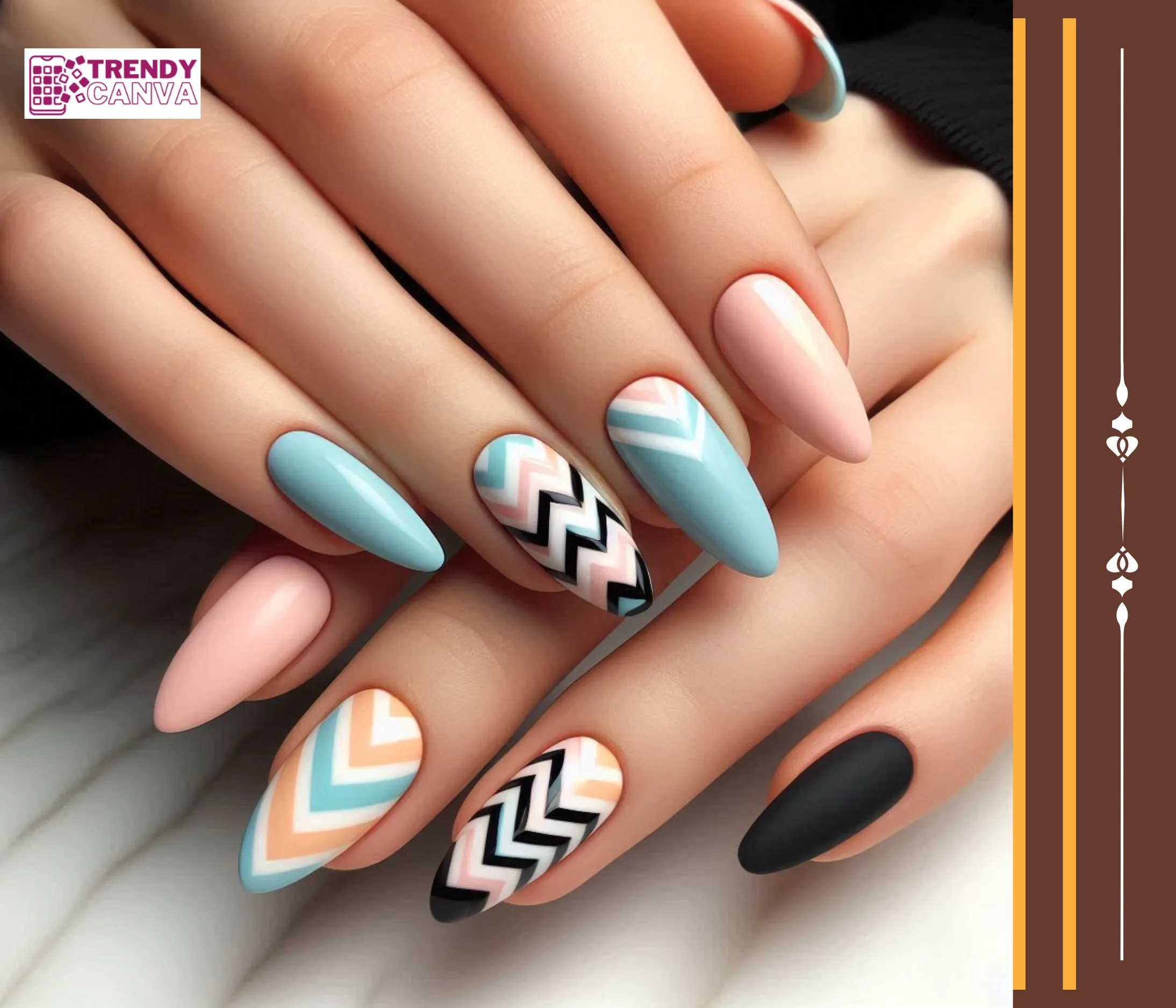 Chevron Chic Nails