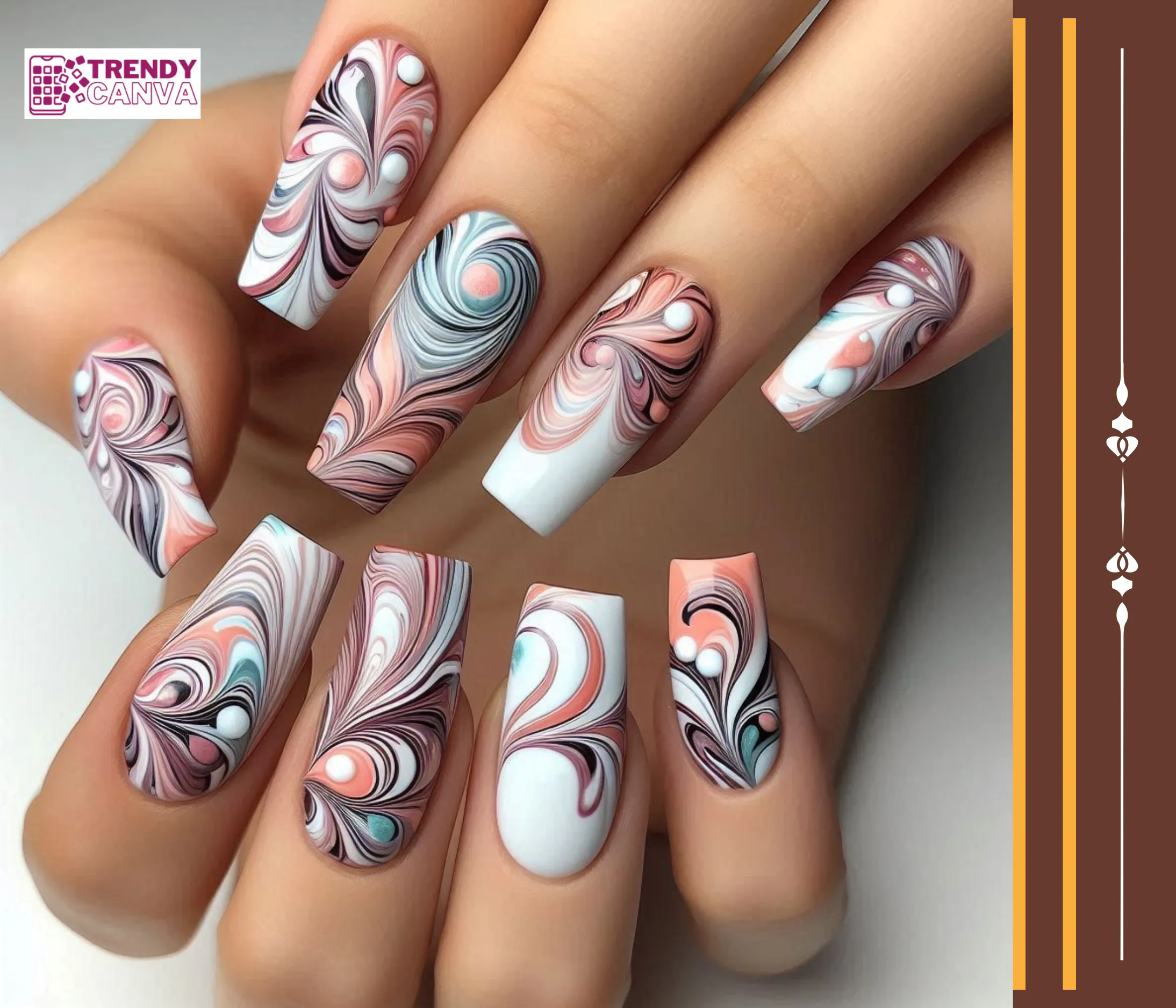 Marbleized Magic Create Swirls with an Artistic Touch