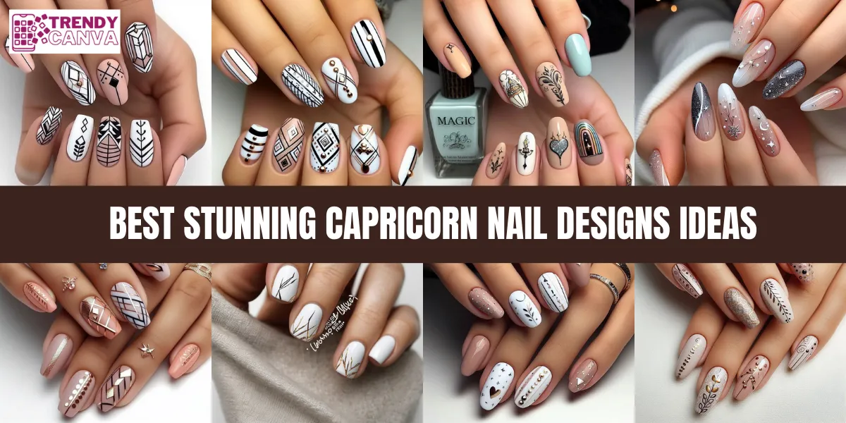 40+ Best Stunning Capricorn Nail Designs Ideas (2024)