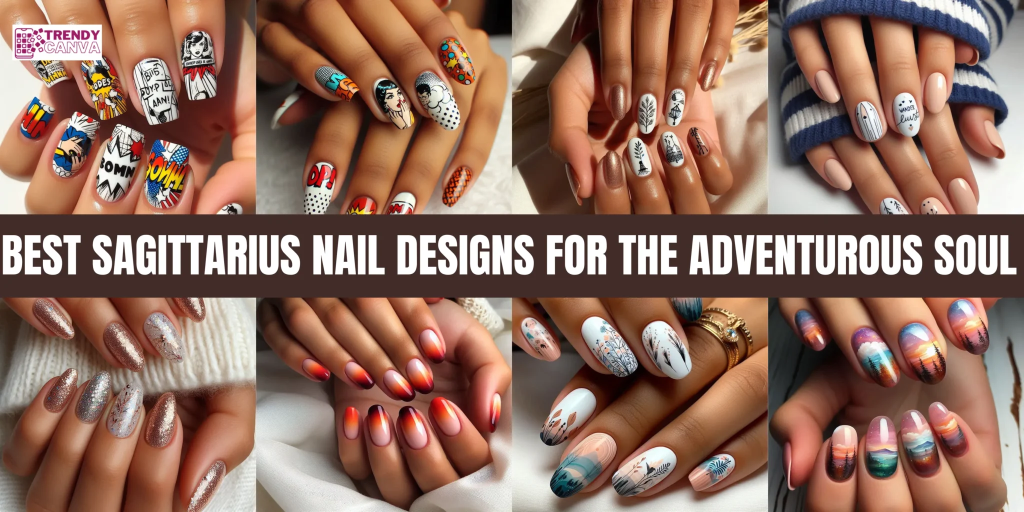 50+ Best Sagittarius Nail Designs for the Adventurous Soul