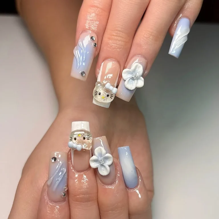 curedbylexii_1737053854_3546987271427909442_59085402012.jpg Floral Denim Nails