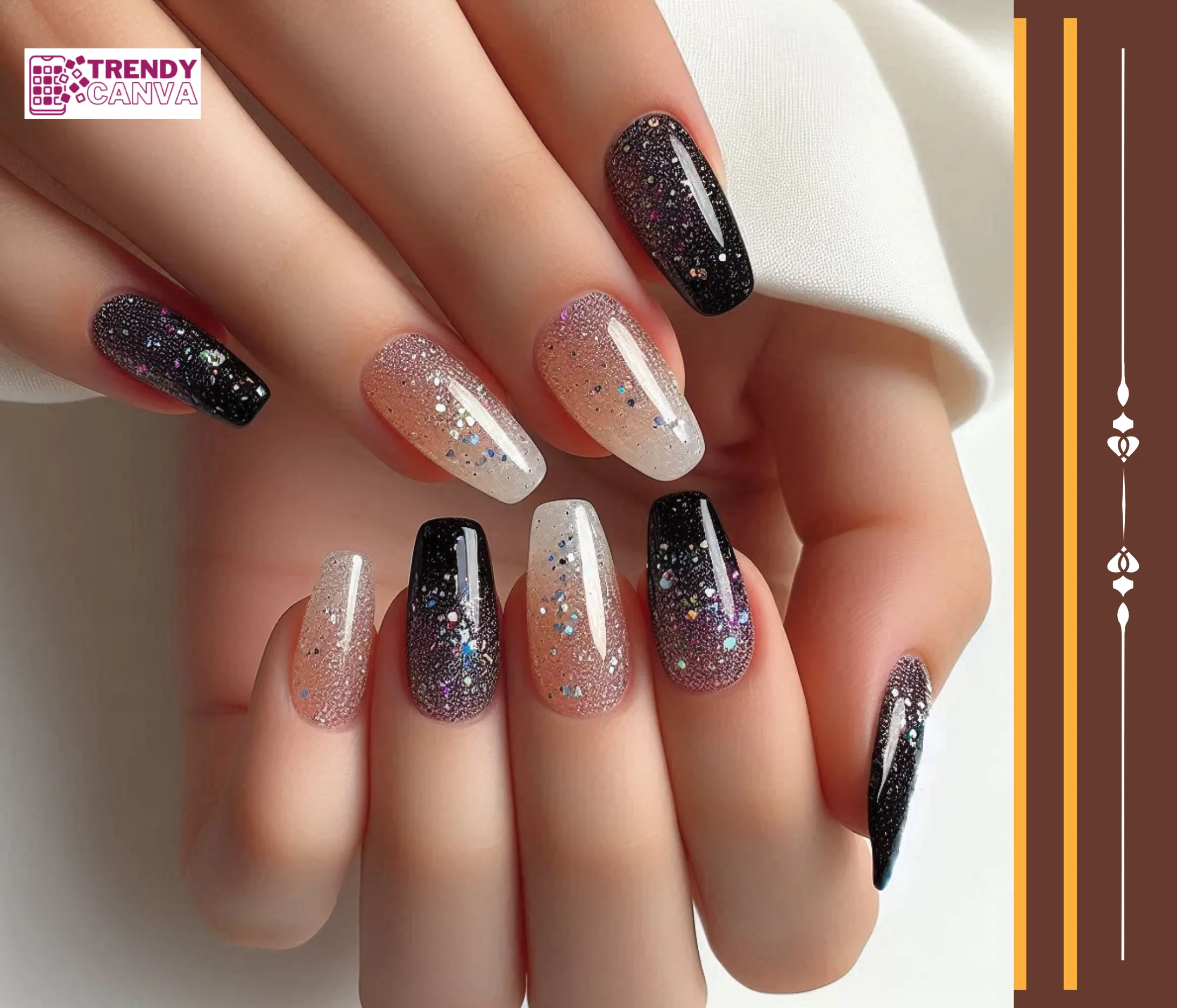 Glitter Nail Designs