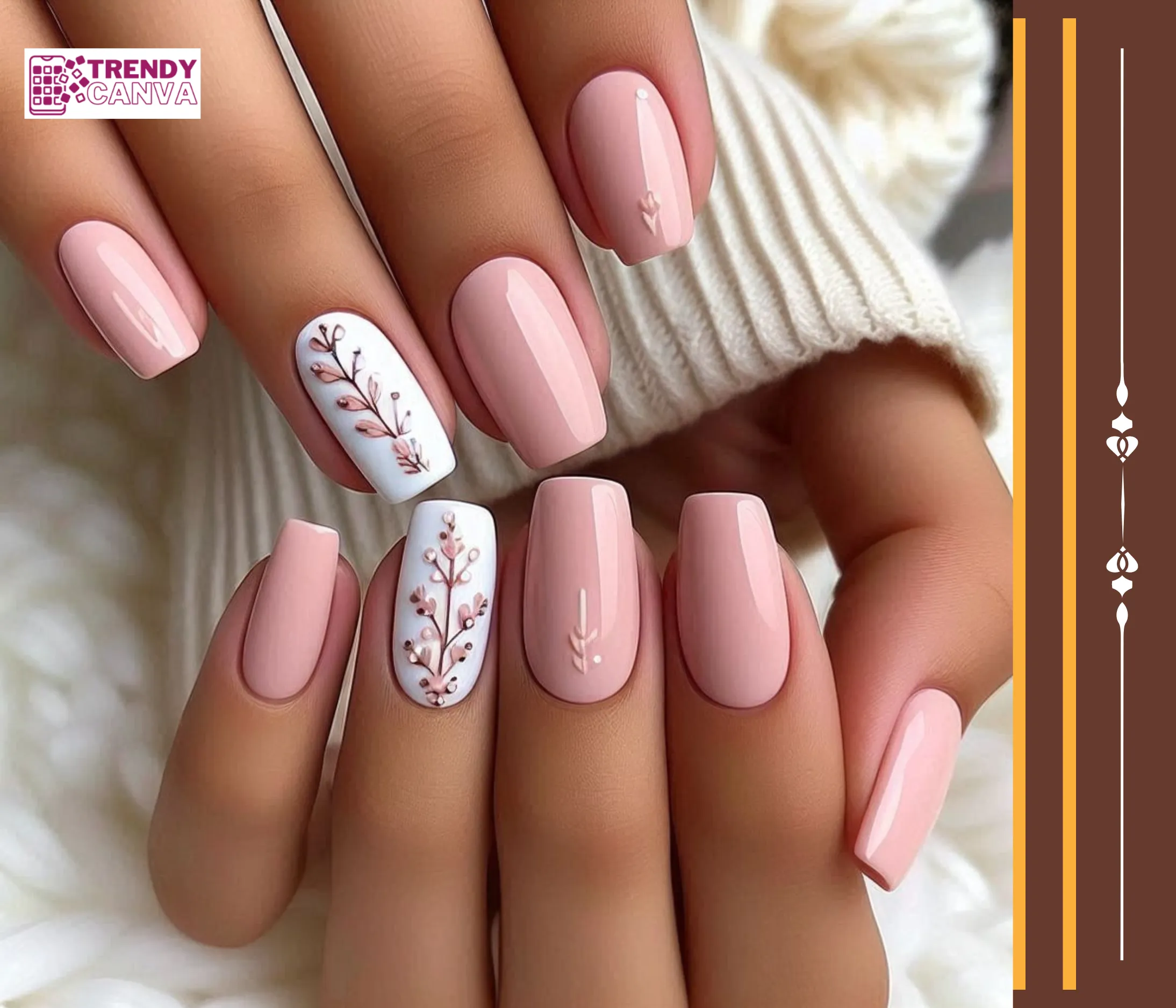 Delicate Beauty Nail Designs