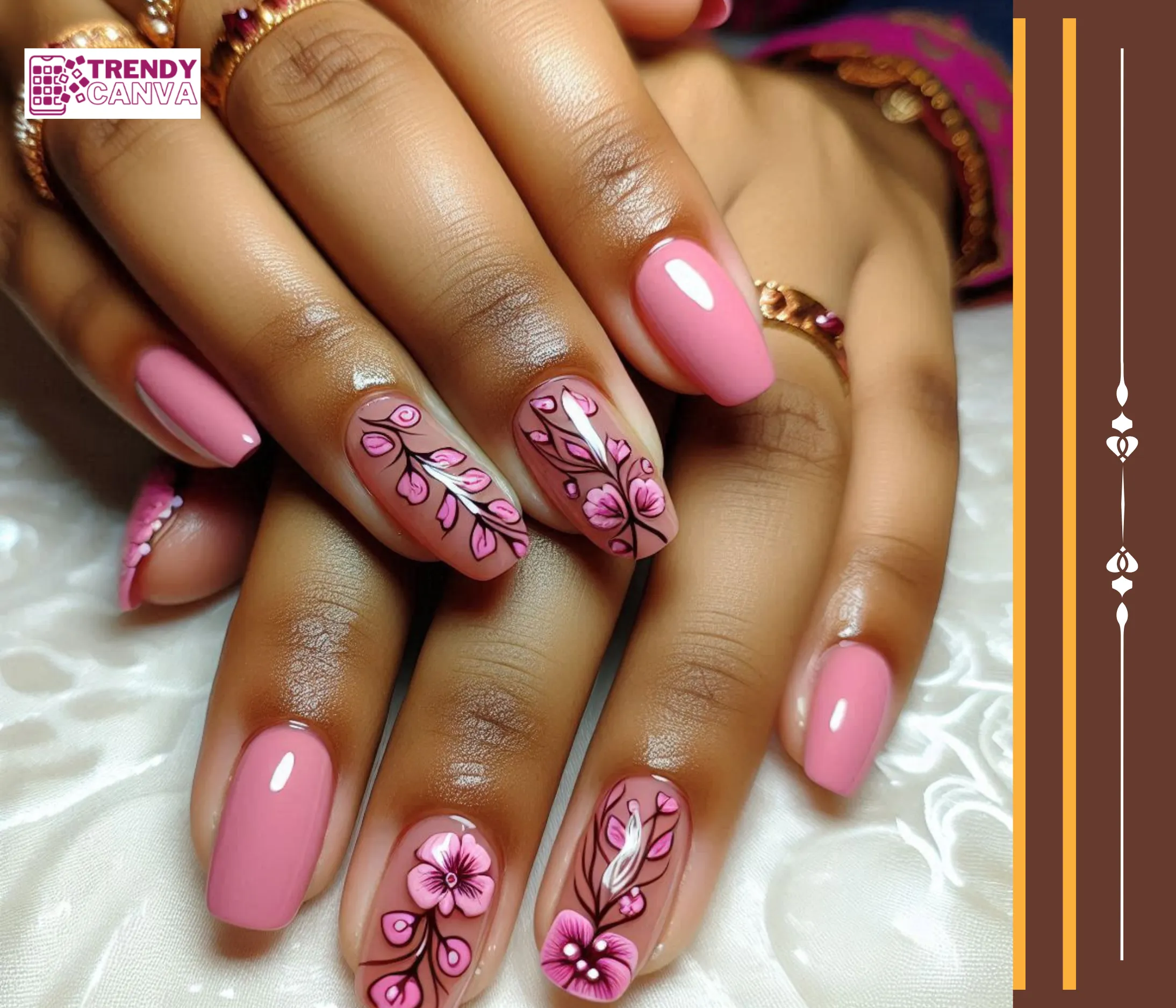 Floral Nail Art Designs