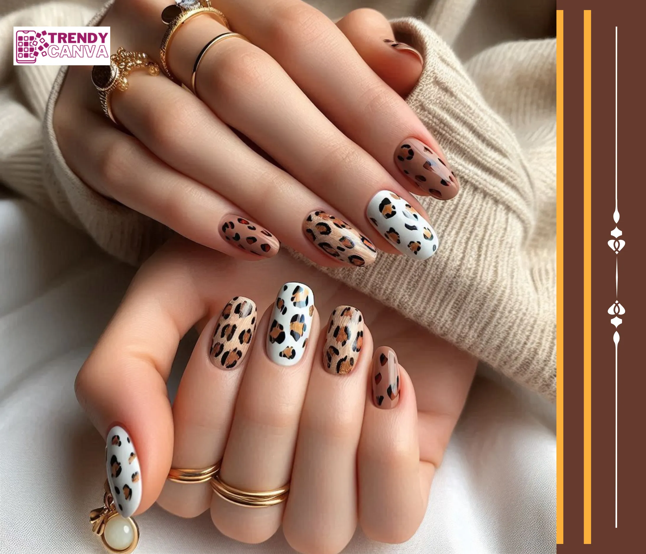 Leopard Print Nail Designs