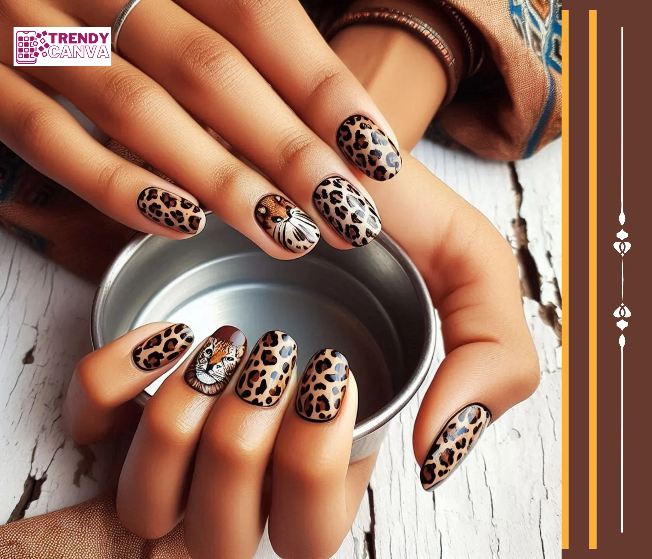 Leopard Print Nail Designs