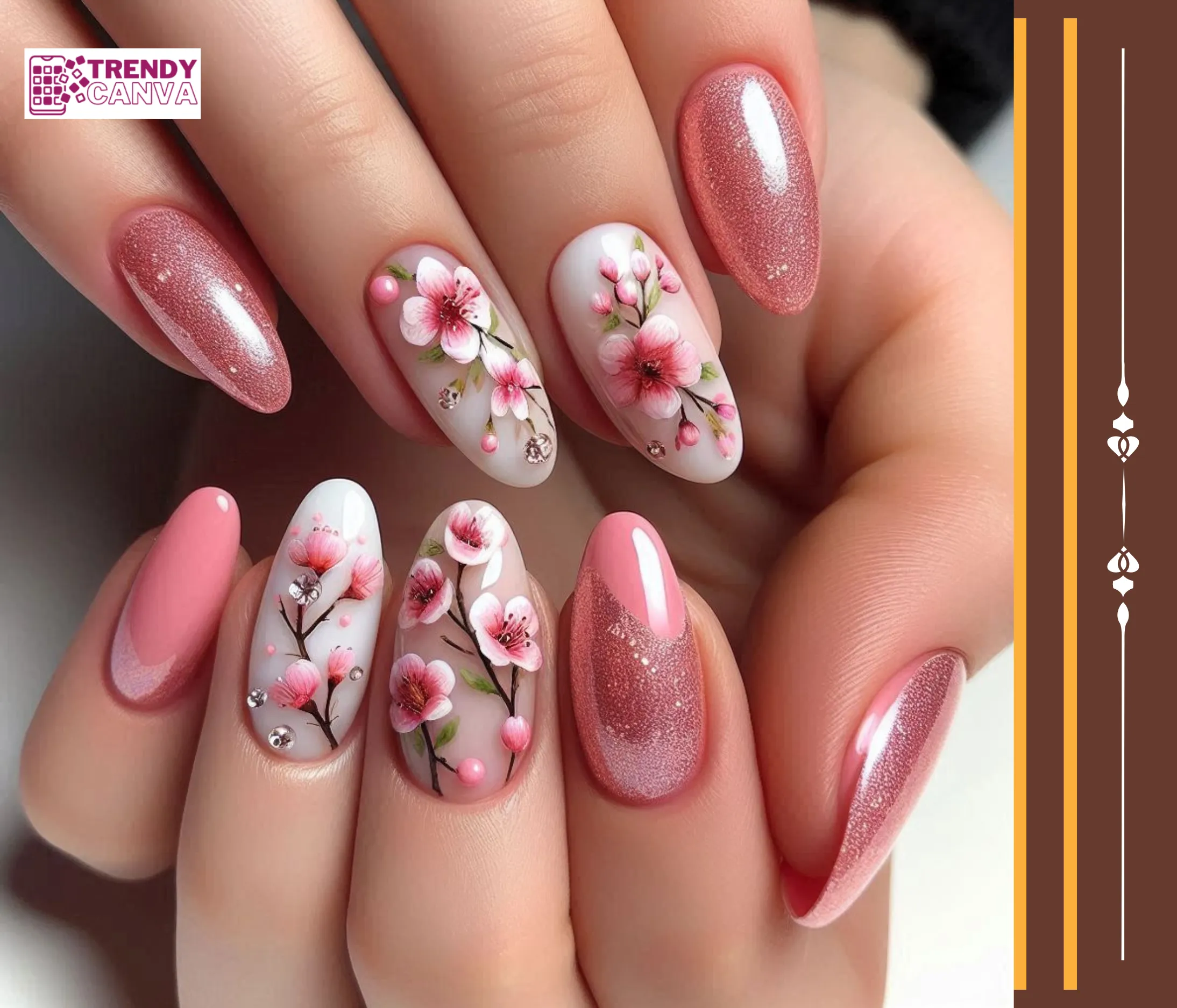 Daisy Dreams Spring Floral Nail Designs