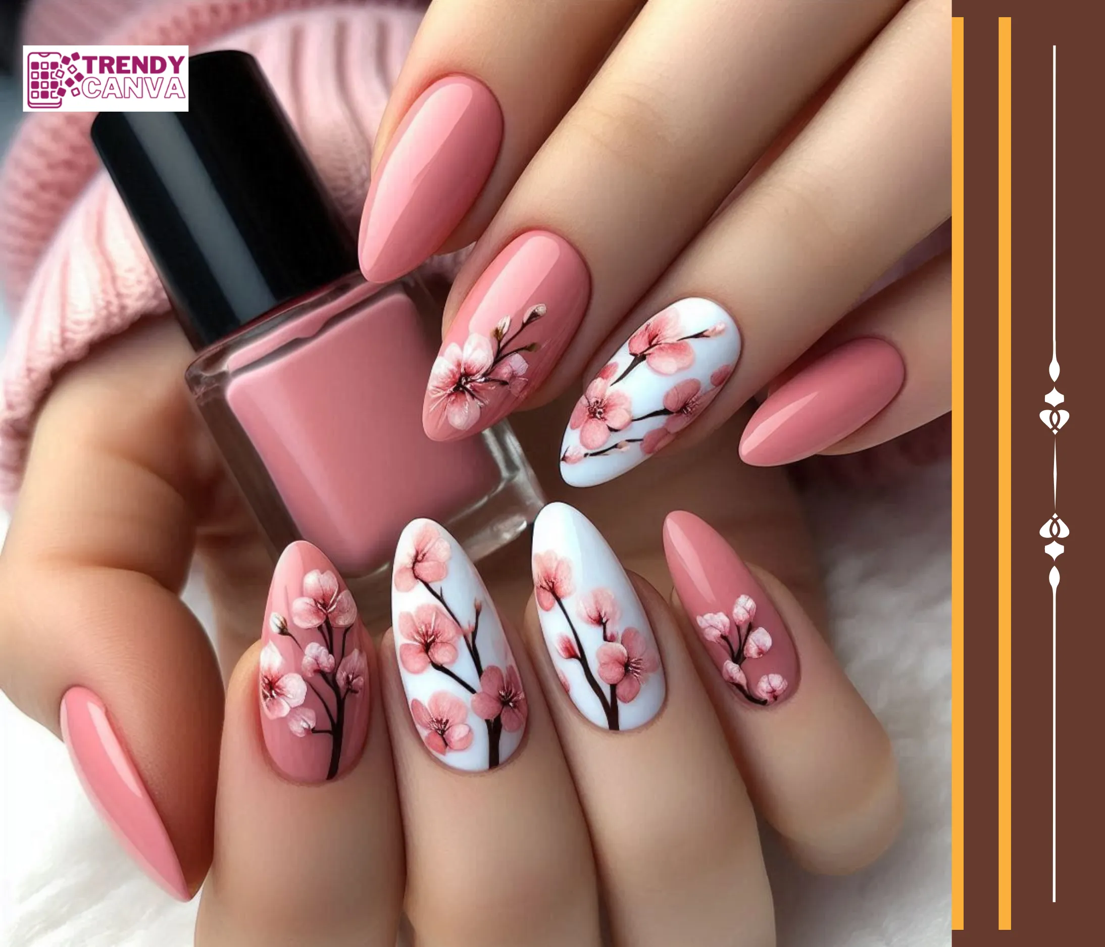 Daisy Dreams Spring Floral Nail Designs